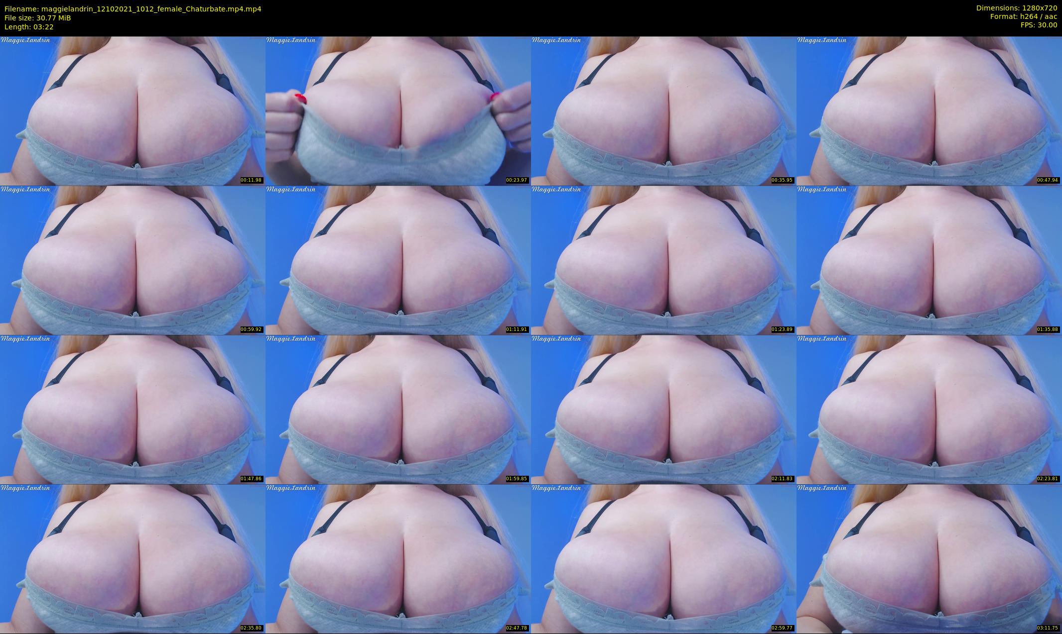 maggielandrin — 4 minute Chaturbate female cam show recording, 720p, Oct 12, 2021
