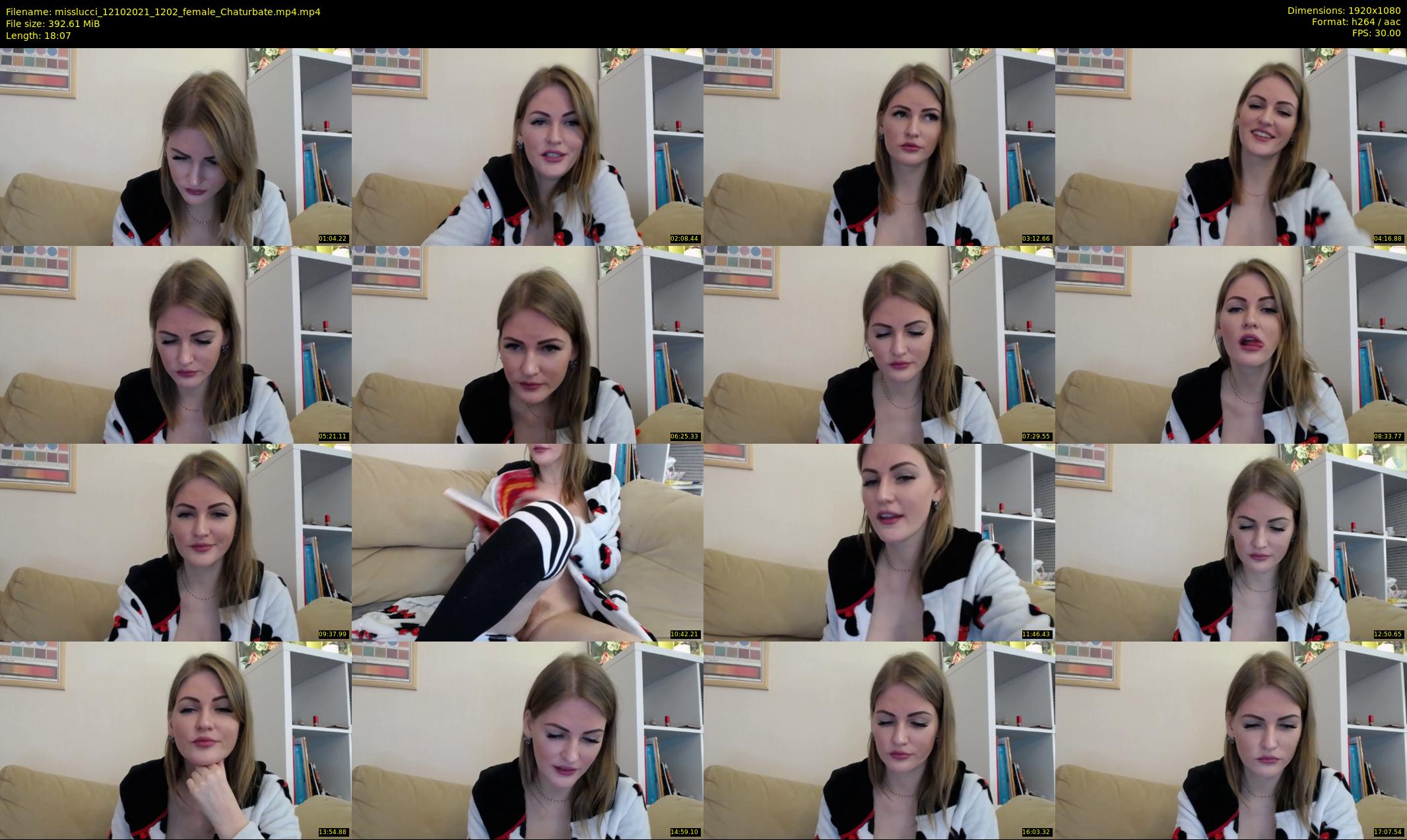 misslucci — 19 minute Chaturbate female cam show recording, 1080p, Oct 12, 2021