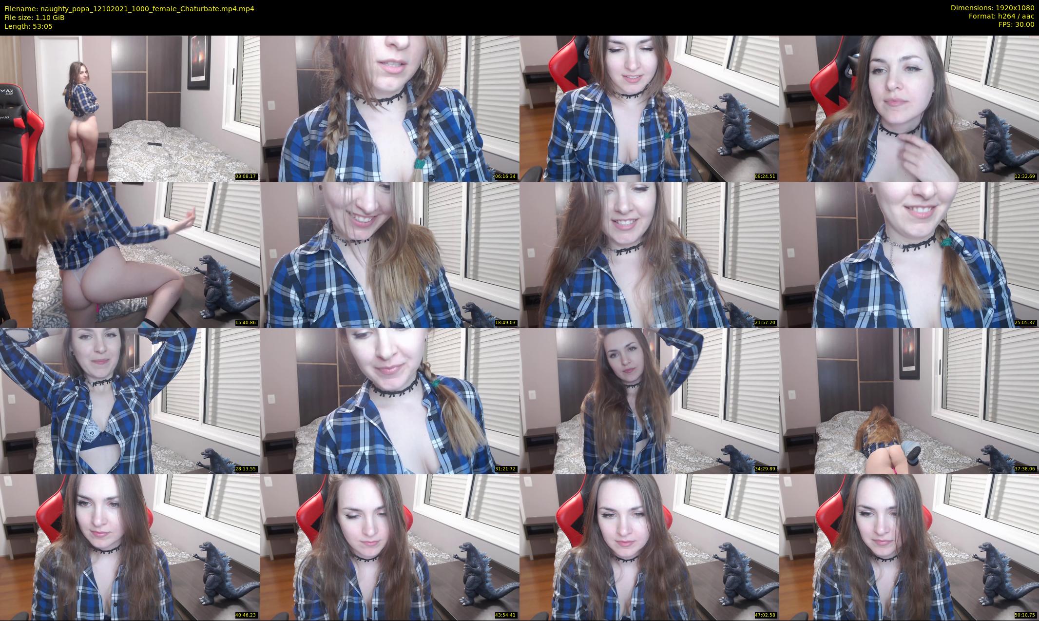 naughty_popa — 54 minute Chaturbate female cam show recording, 1080p, Oct 12, 2021