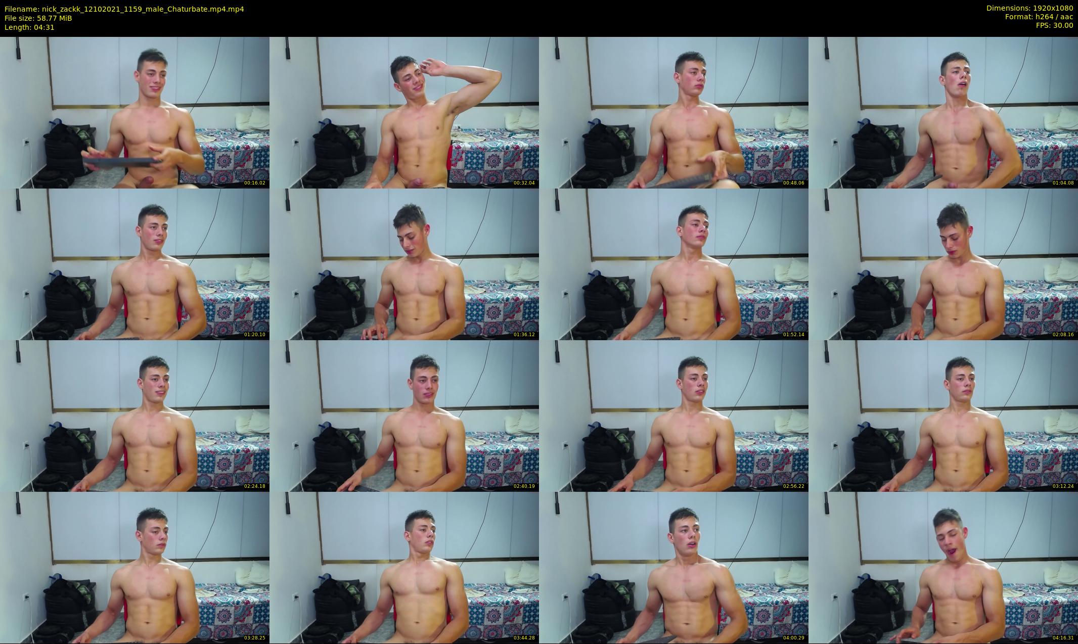 nick_zackk — 5 minute Chaturbate male cam show recording, 1080p, Oct 12, 2021