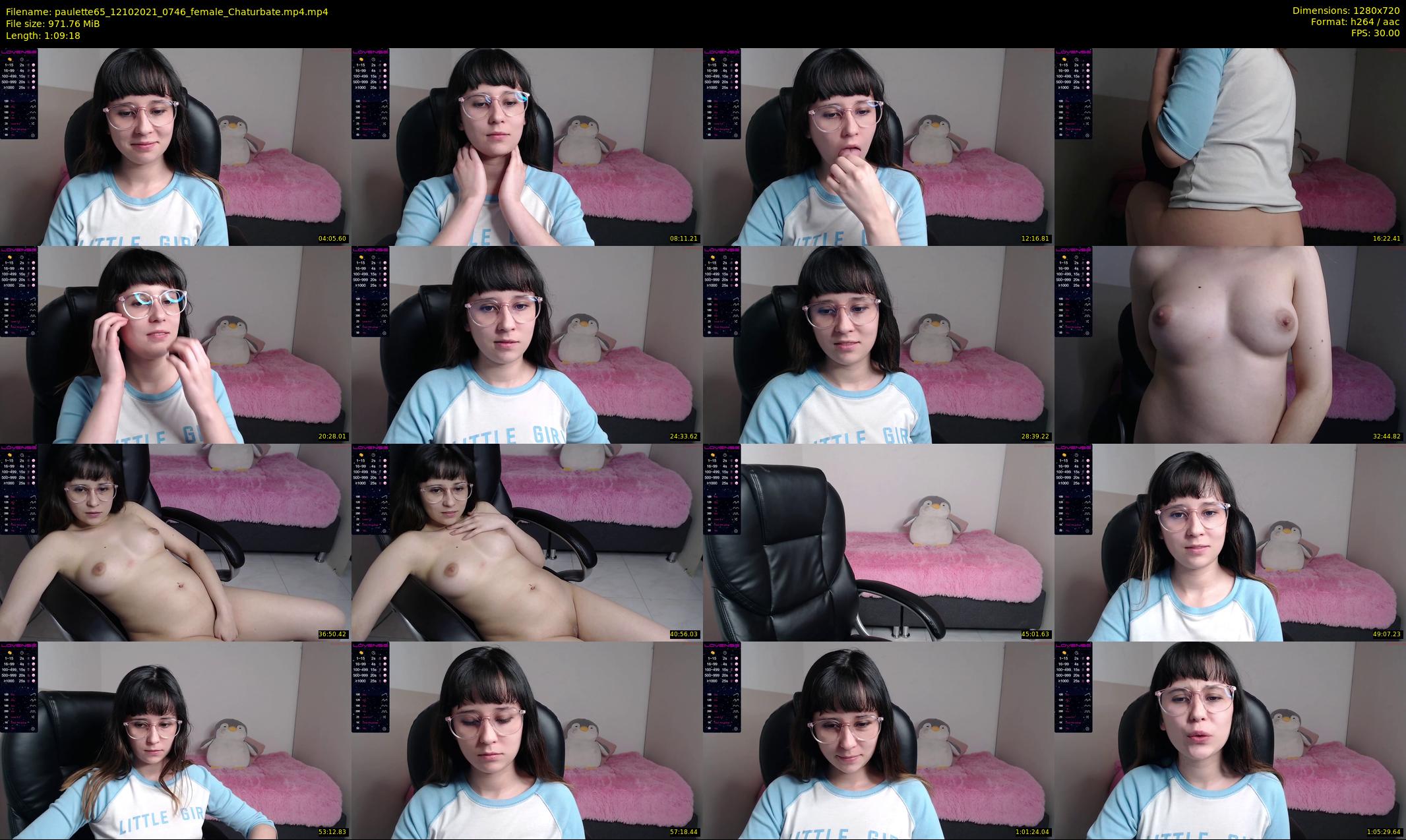 paulette65 — 70 minute Chaturbate female cam show recording, 720p, Oct 12, 2021
