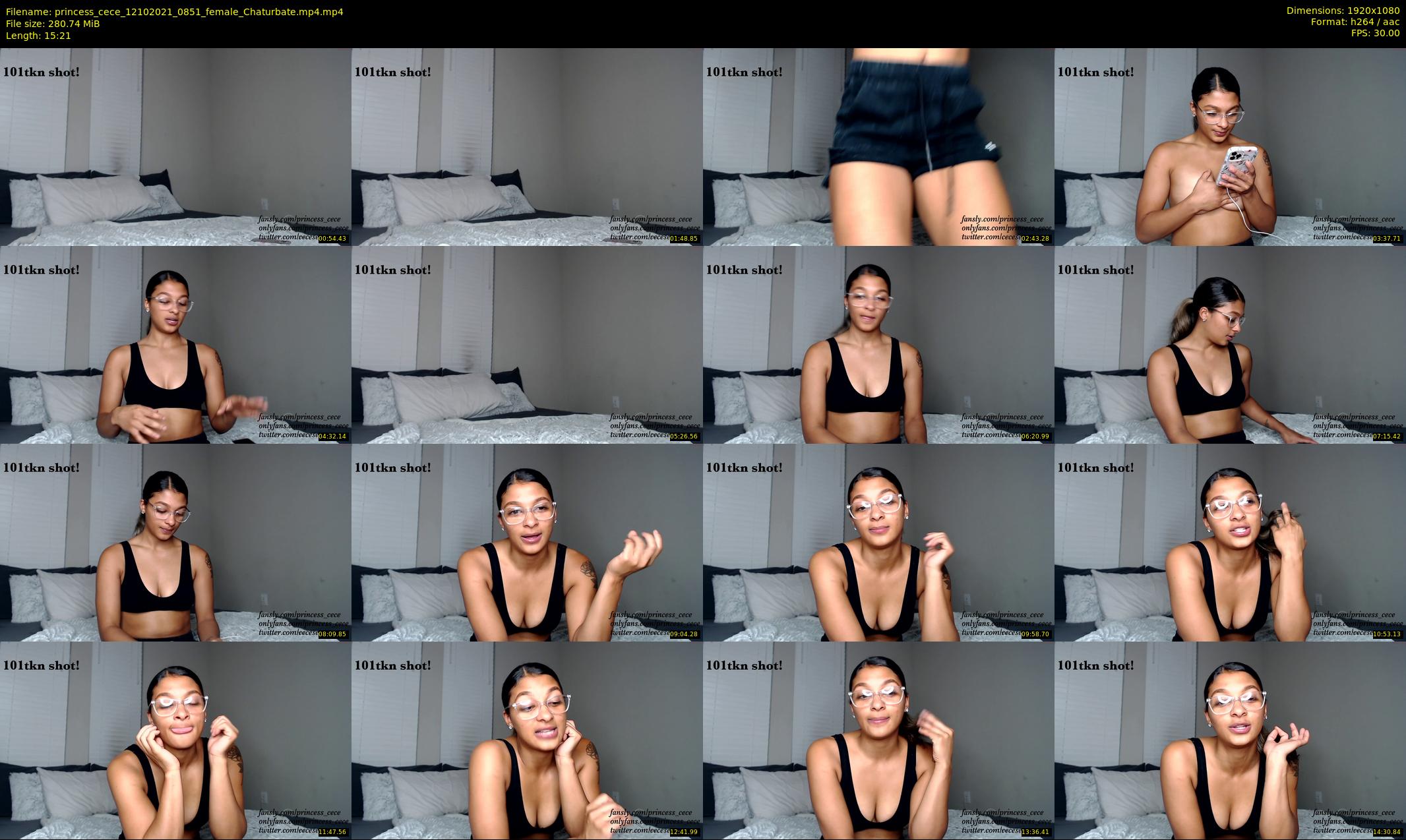 princess_cece — 16 minute Chaturbate female cam show recording, 1080p, Oct 12, 2021