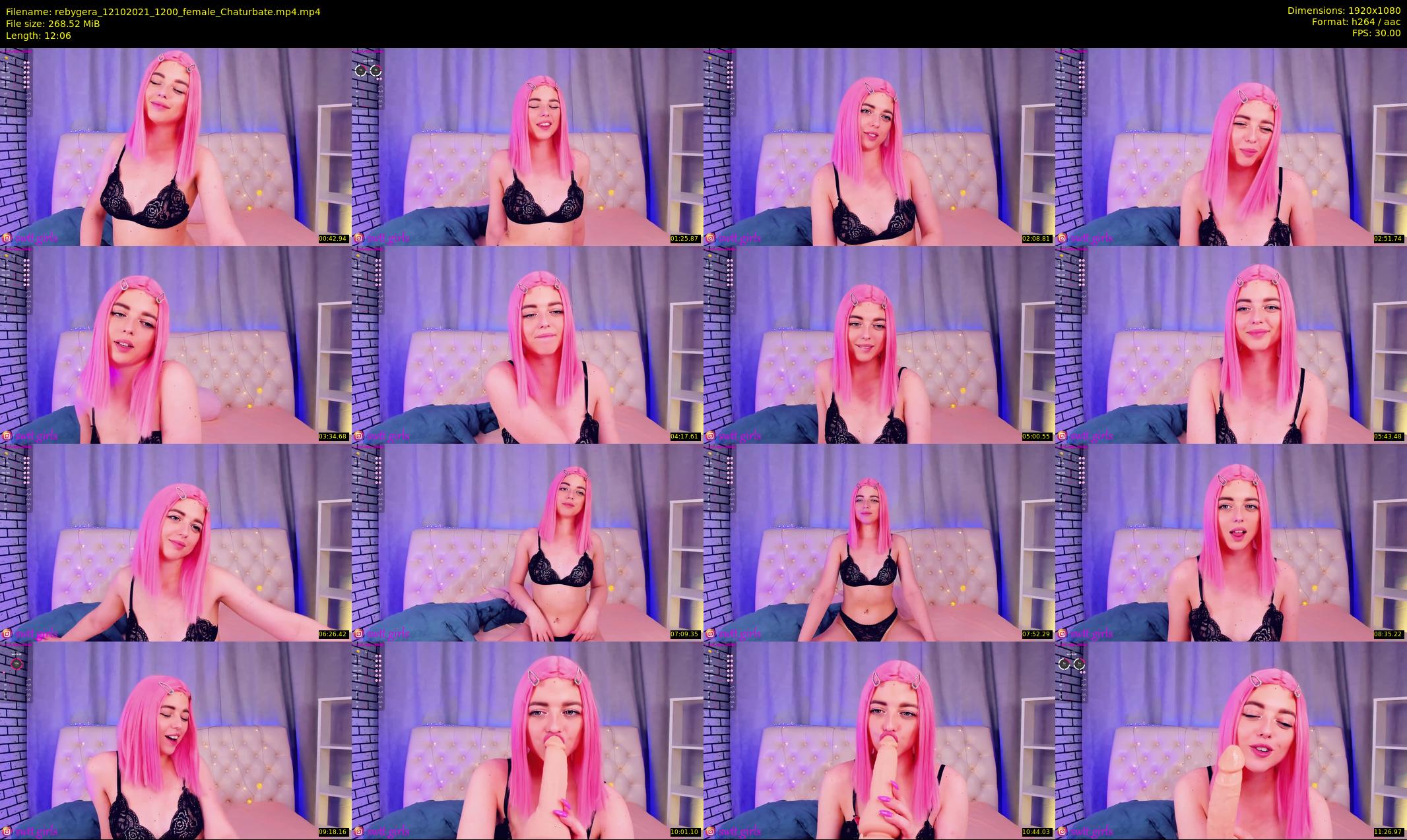 rebygera — 13 minute Chaturbate couple cam show recording, 1080p, Oct 12, 2021