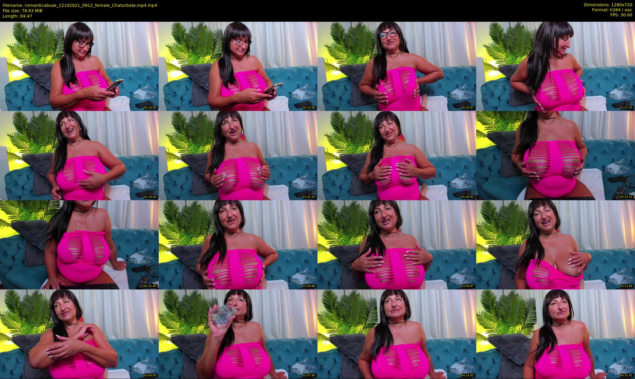 romanticabuse — 5 minute Chaturbate female cam show recording, 720p, Oct 12, 2021