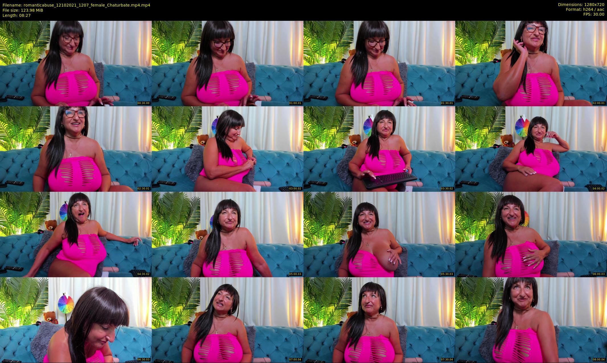 romanticabuse — 9 minute Chaturbate female cam show recording, 720p, Oct 12, 2021
