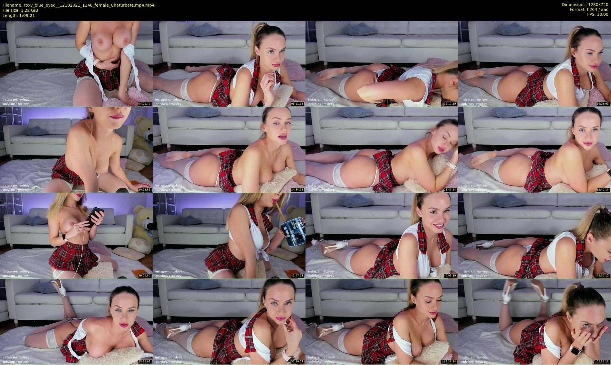 roxy_blue_eyed_ — 70 minute Chaturbate female cam show recording, 720p, Oct 12, 2021