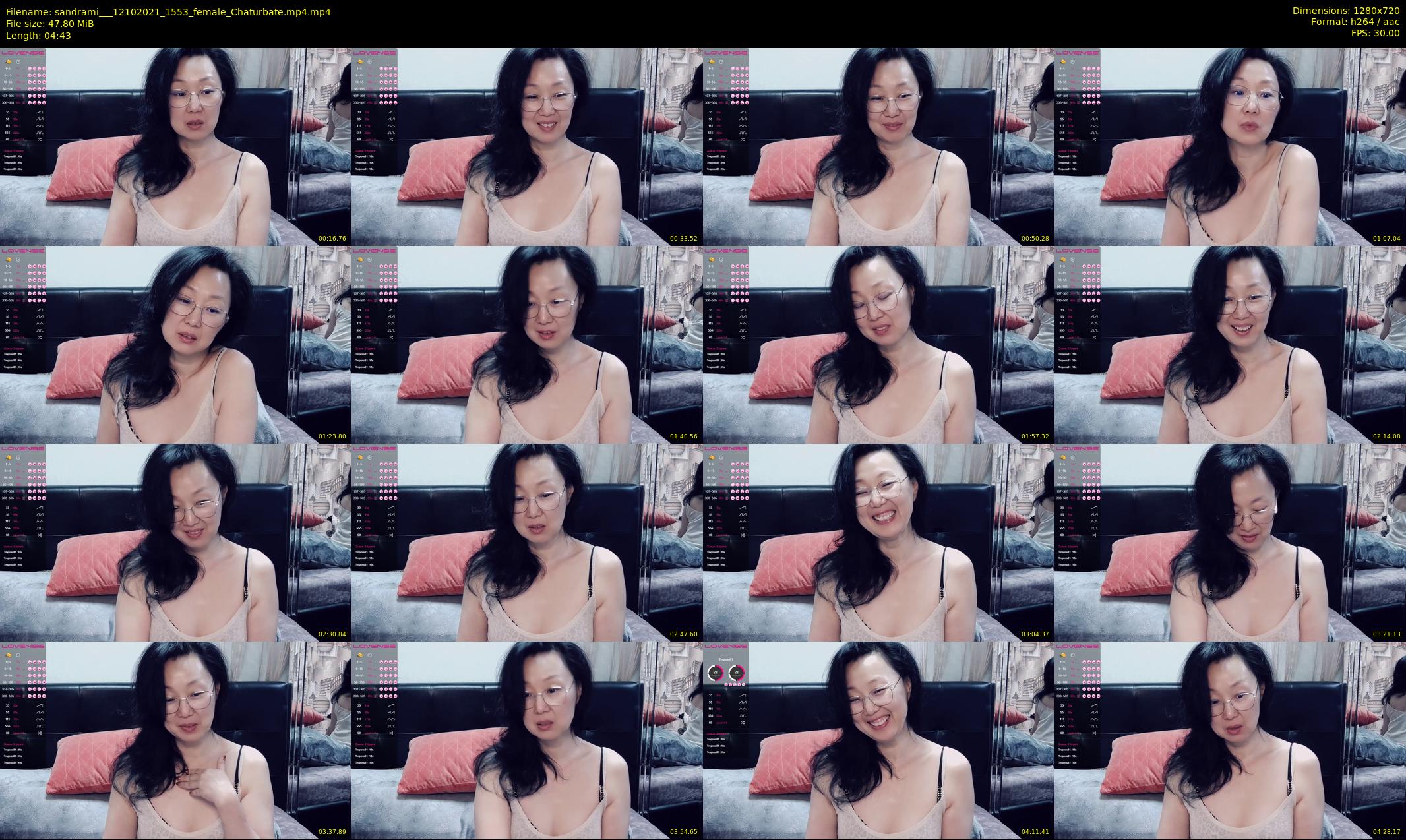 sandrami__ — 5 minute Chaturbate female cam show recording, 720p, Oct 12, 2021
