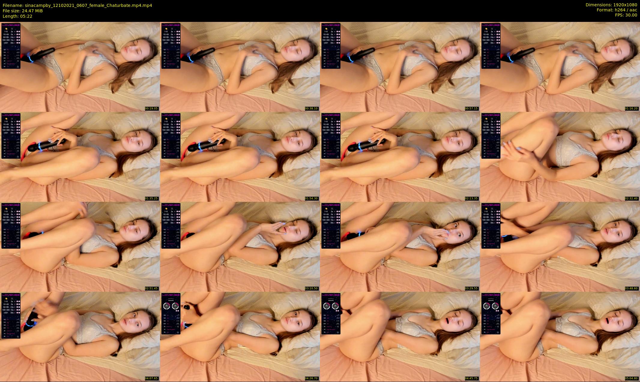 sinacampby — 6 minute Chaturbate couple cam show recording, 1080p, Oct 12, 2021