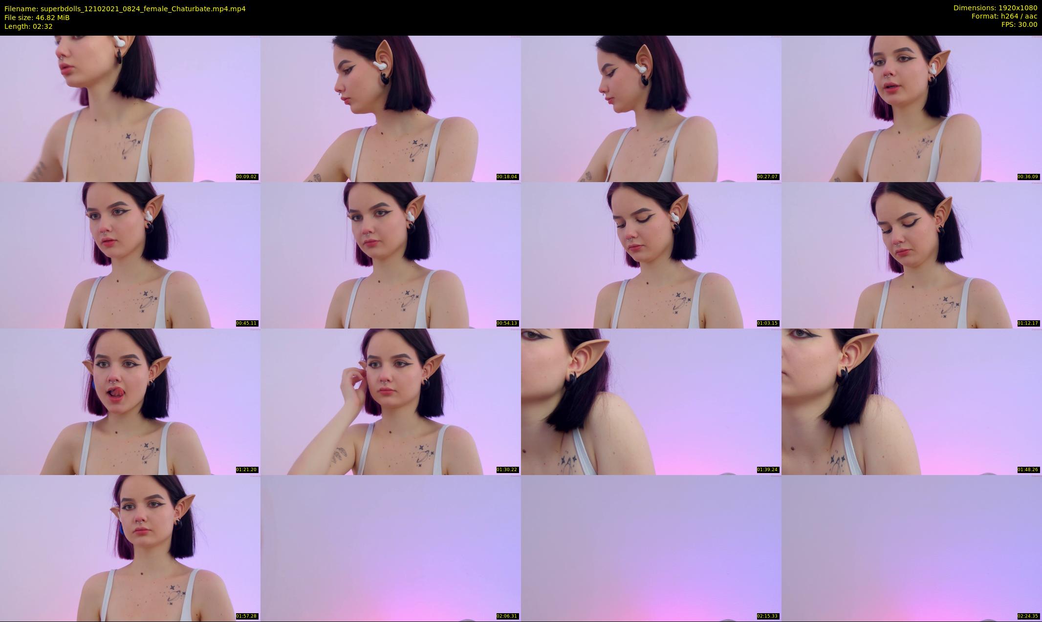 superbdolls — 3 minute Chaturbate couple cam show recording, 1080p, Oct 12, 2021