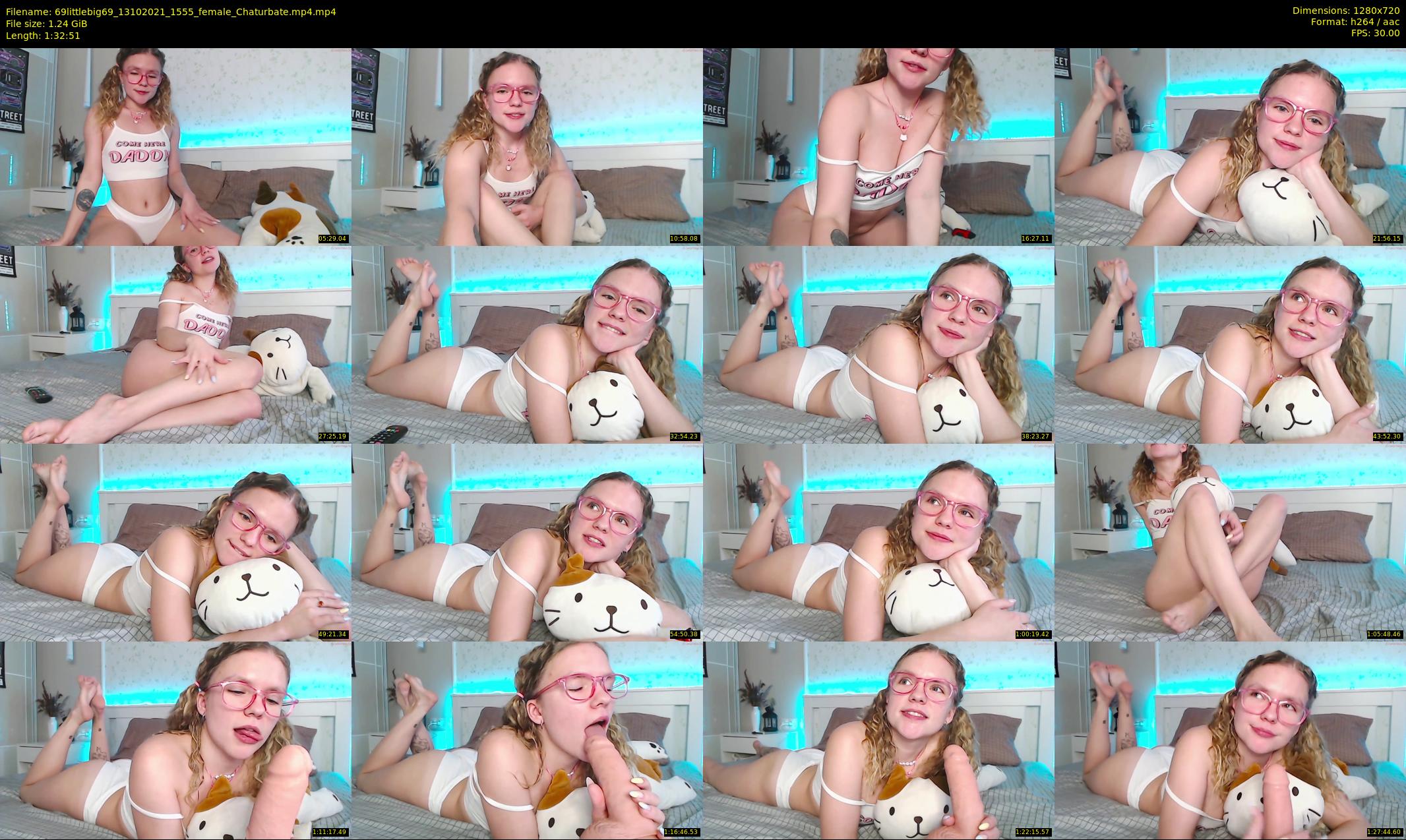 69littlebig69 — 93 minute Chaturbate couple cam show recording, 720p, Oct 13, 2021