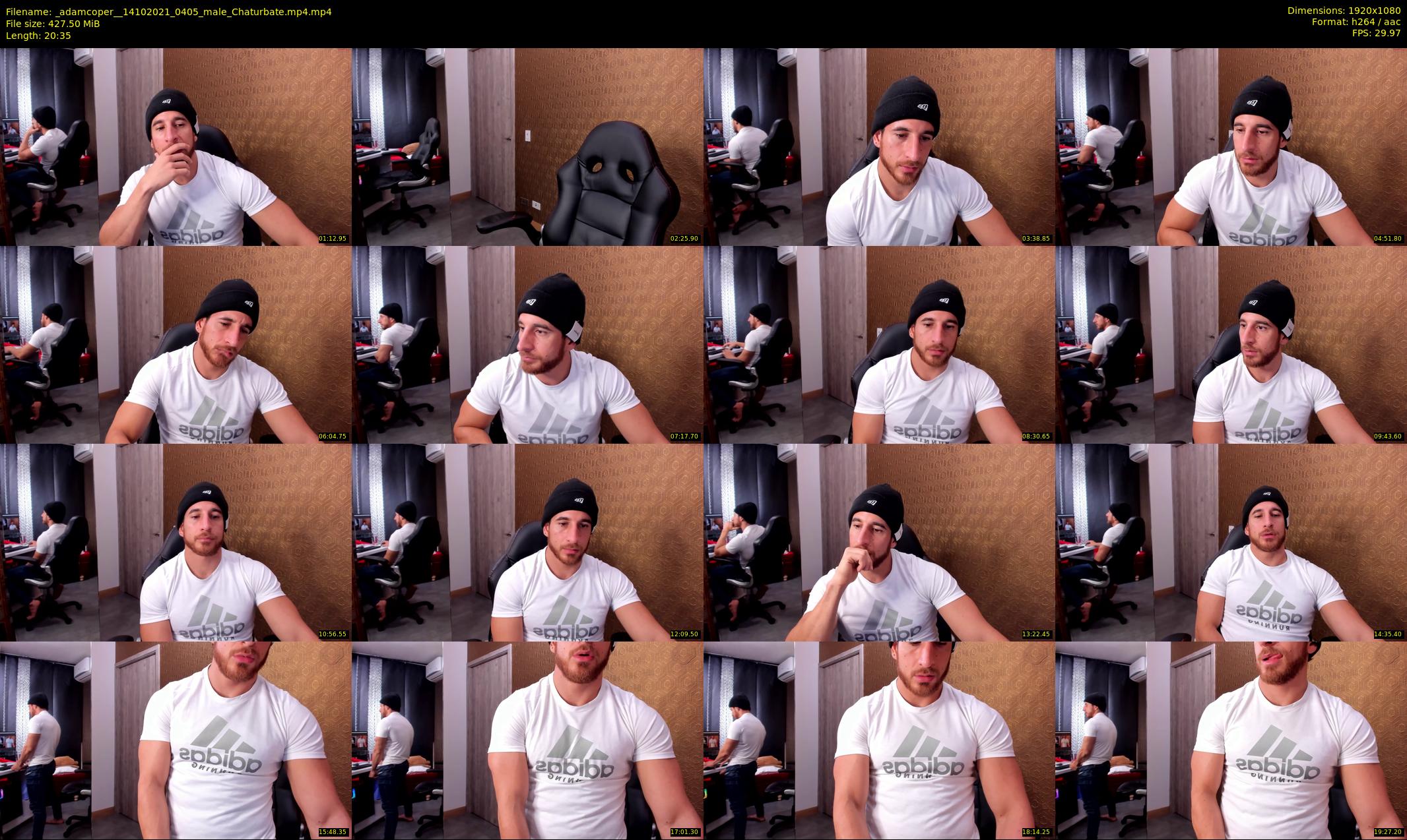 _adamcoper_ — 21 minute Chaturbate male cam show recording, 1080p, Oct 14, 2021
