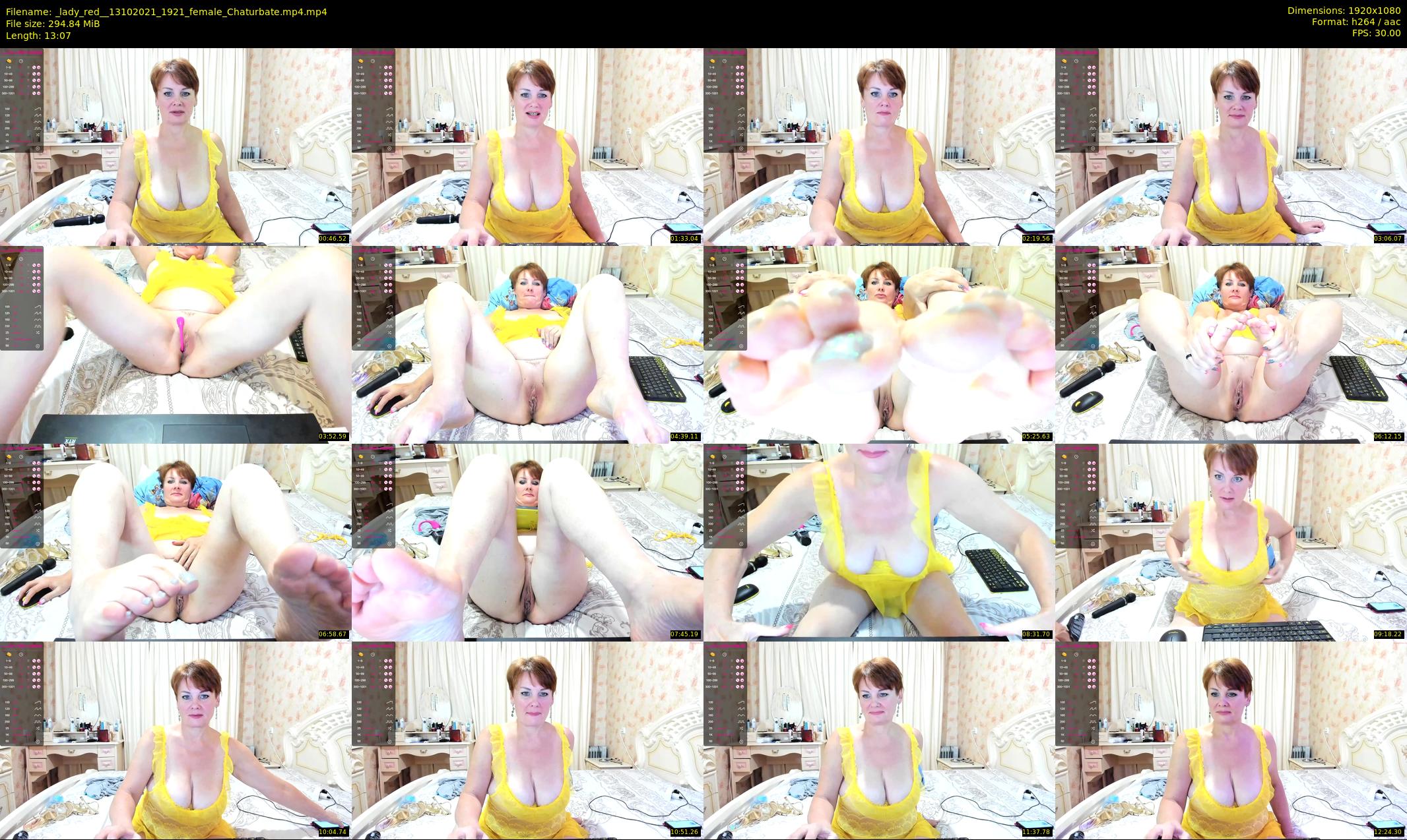 _lady_red_ — 14 minute Chaturbate female cam show recording, 1080p, Oct 13, 2021
