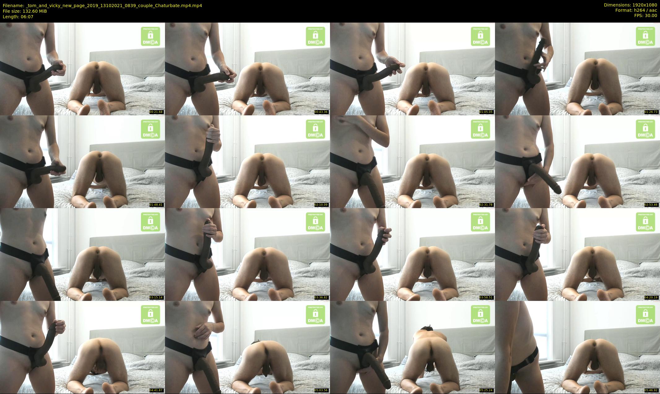 _tom_and_vicky_new_page_2019 — 7 minute Chaturbate couple cam show recording, 1080p, Oct 13, 2021