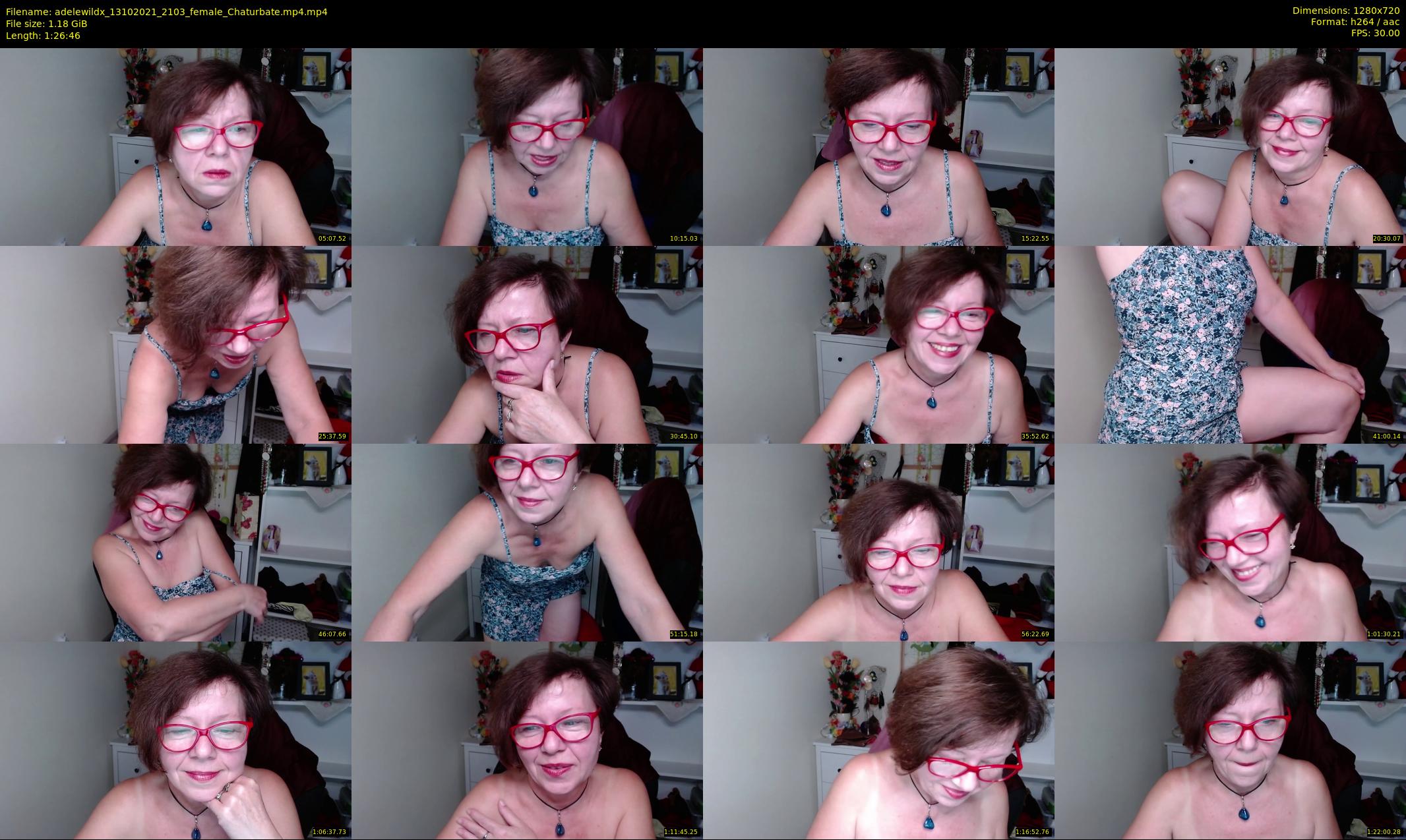 adelewildx — 87 minute Chaturbate female cam show recording, 720p, Oct 13, 2021