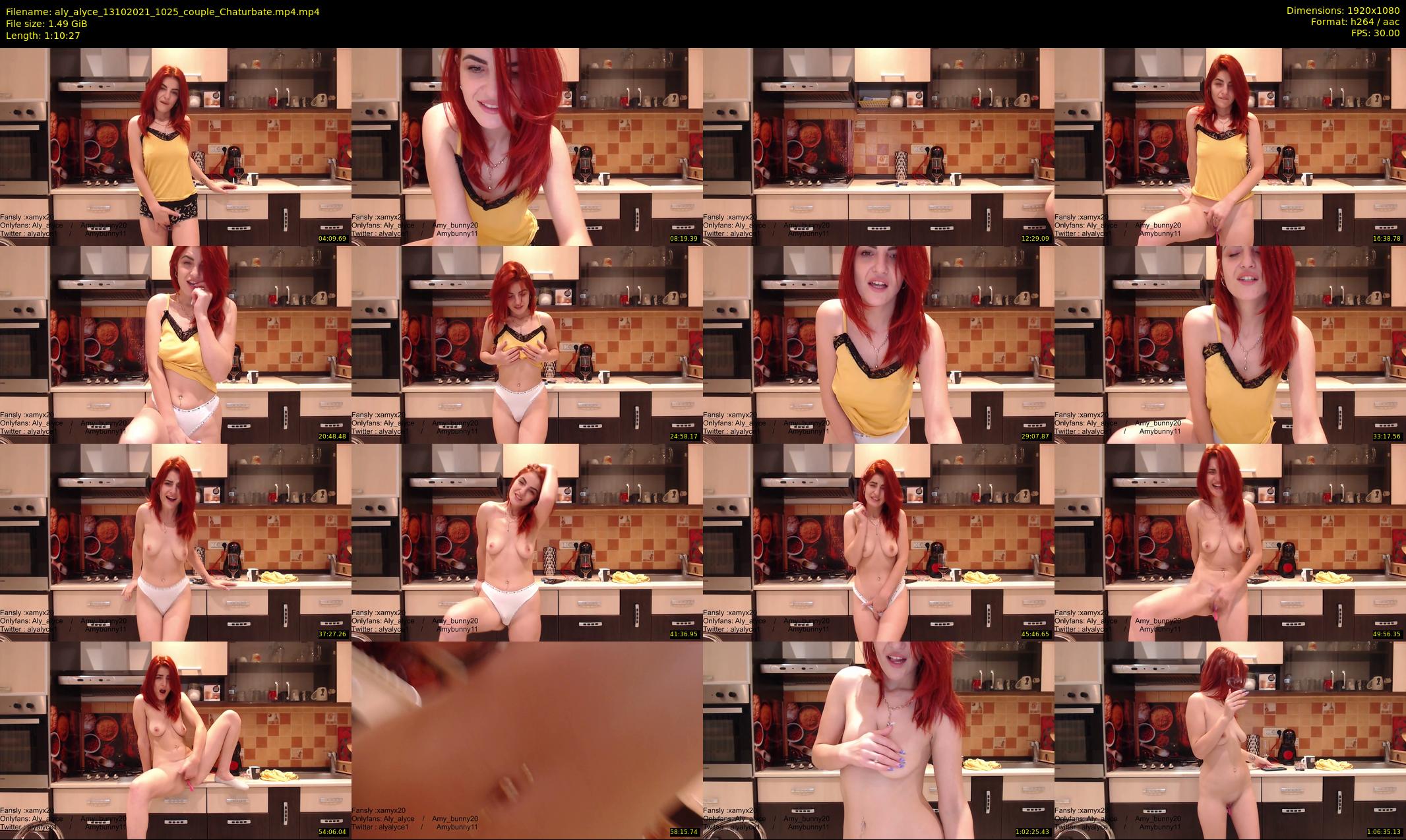 aly_alyce — 71 minute Chaturbate female cam show recording, 1080p, Oct 13, 2021