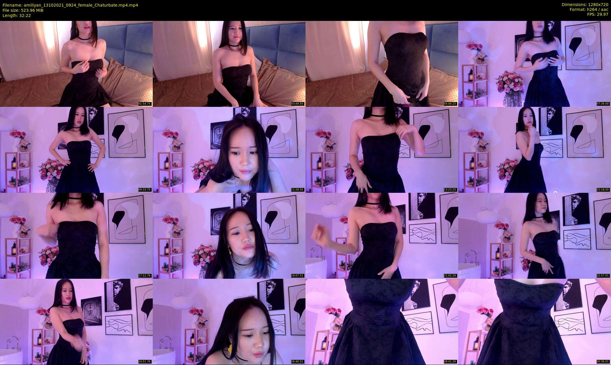amiliyan — 33 minute Chaturbate female cam show recording, 720p, Oct 13, 2021