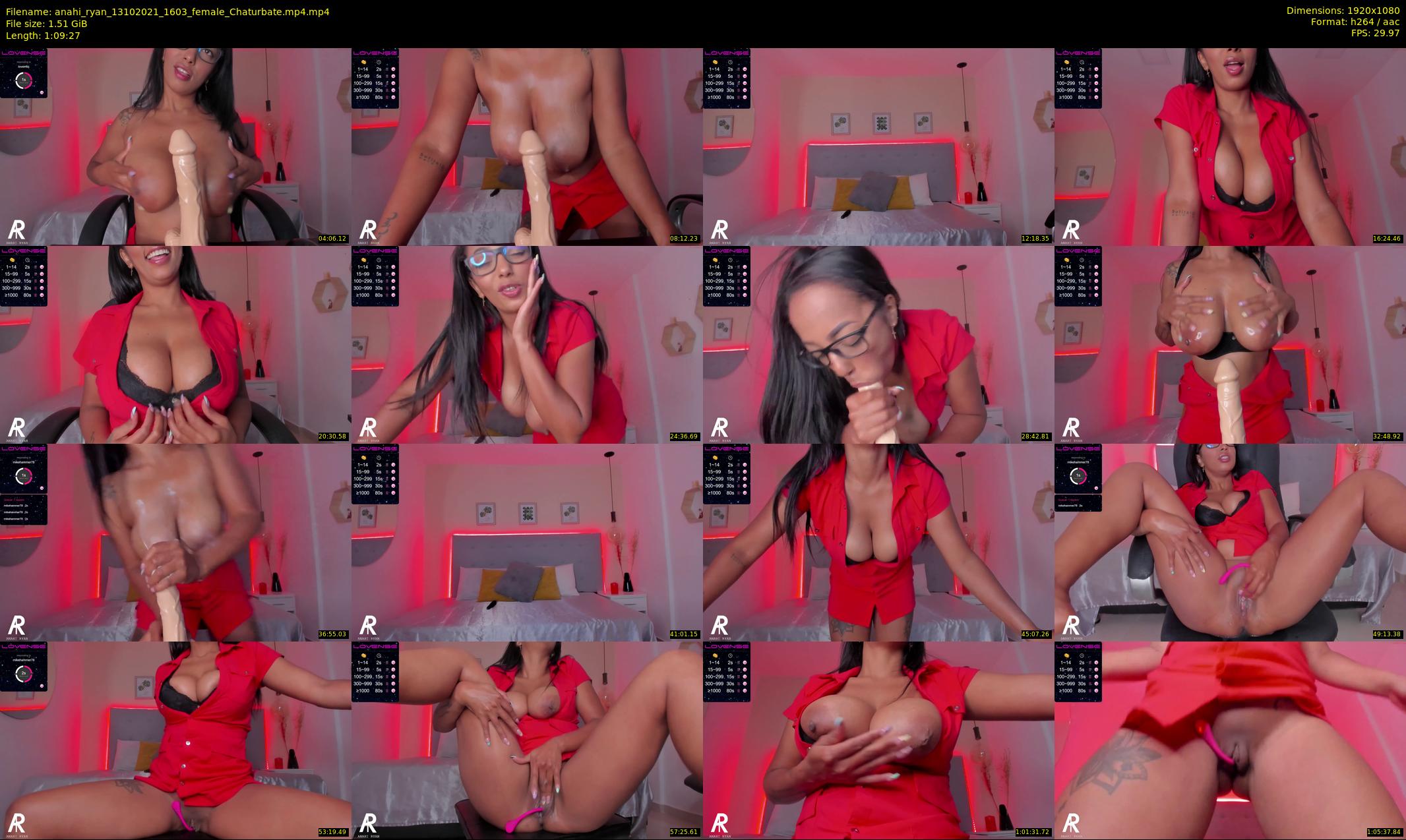 anahi_ryan — 70 minute Chaturbate female cam show recording, 1080p, Oct 13, 2021