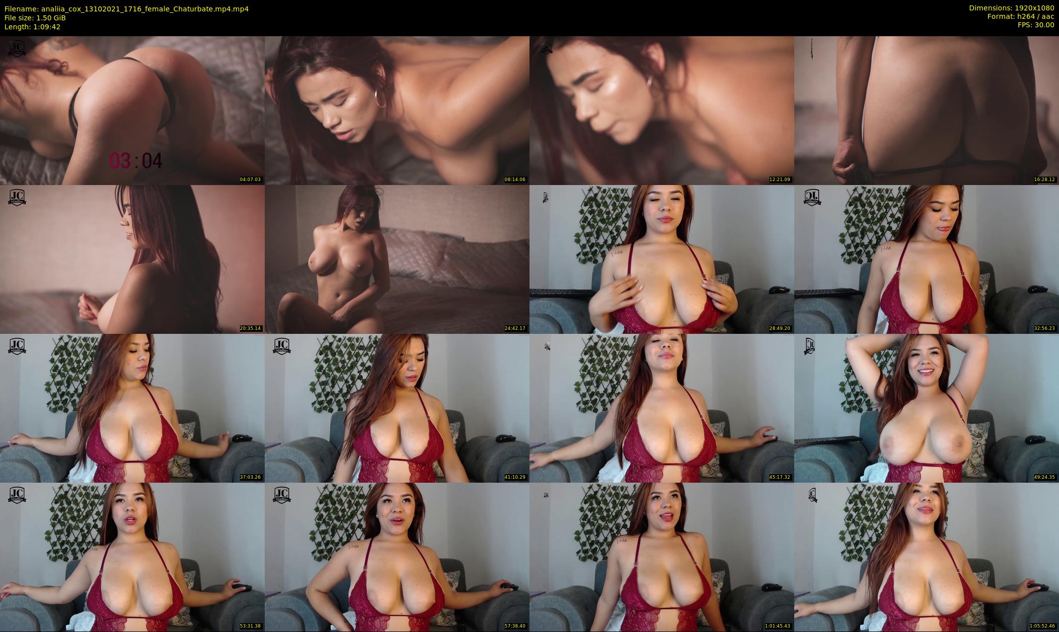 analiia_cox — 70 minute Chaturbate female cam show recording, 1080p, Oct 13, 2021