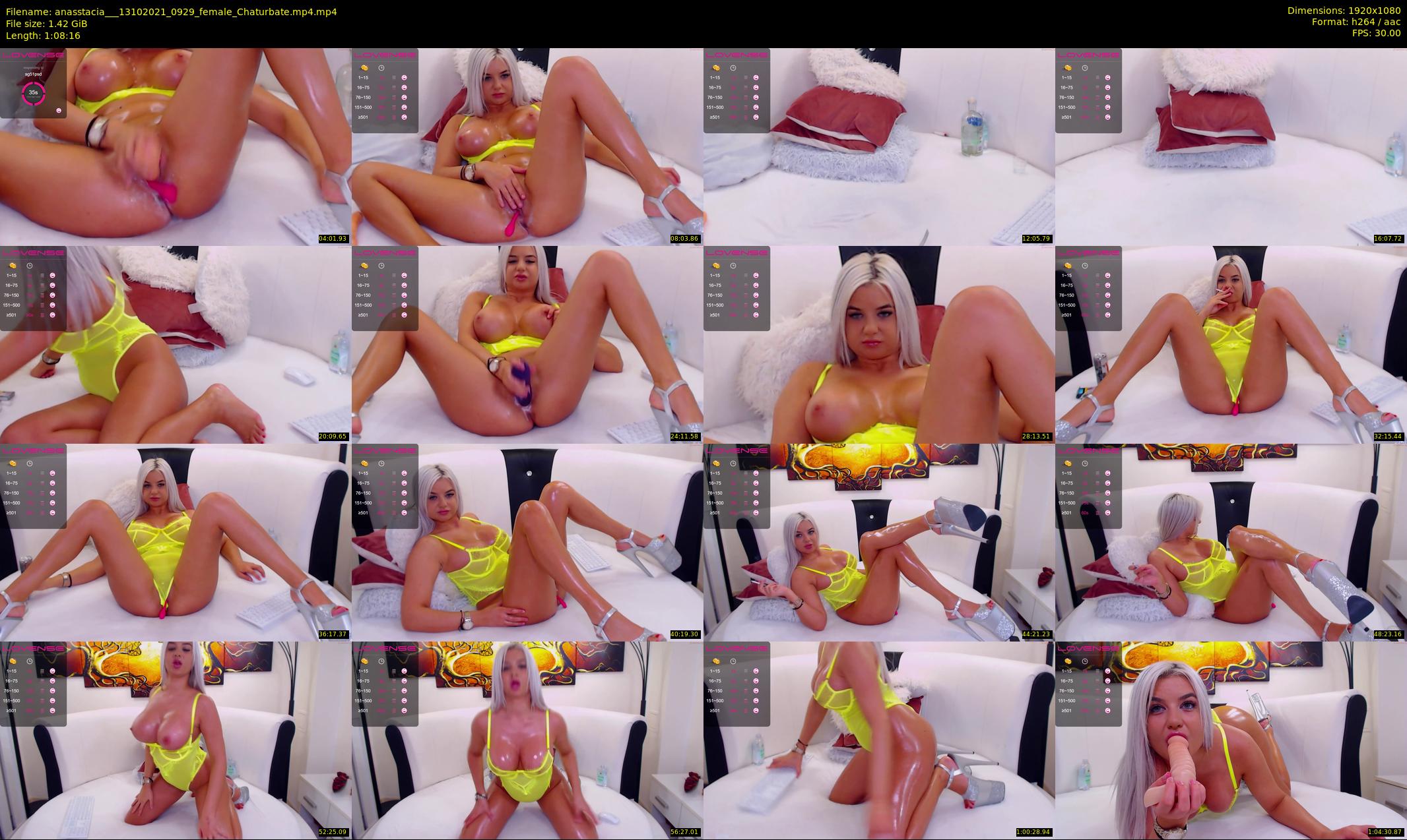 anasstacia__ — 69 minute Chaturbate female cam show recording, 1080p, Oct 13, 2021