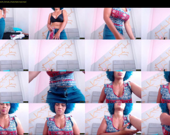 angelik_blue — 8 minute Chaturbate female cam show recording, 720p, Oct 13, 2021