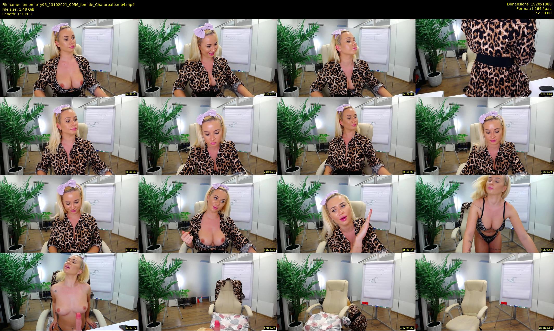 annemarry96 — 71 minute Chaturbate female cam show recording, 1080p, Oct 13, 2021
