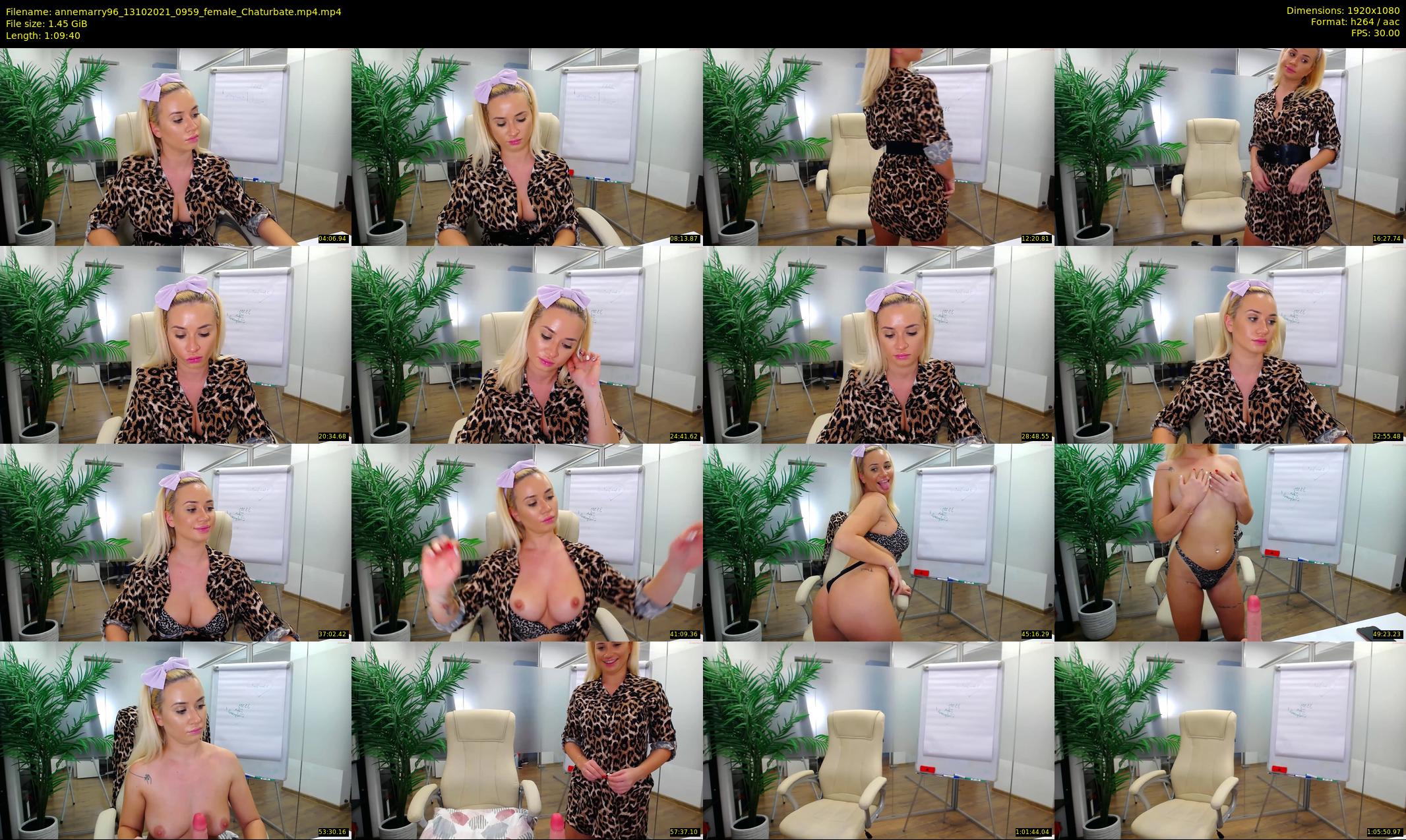 annemarry96 — 70 minute Chaturbate female cam show recording, 1080p, Oct 13, 2021