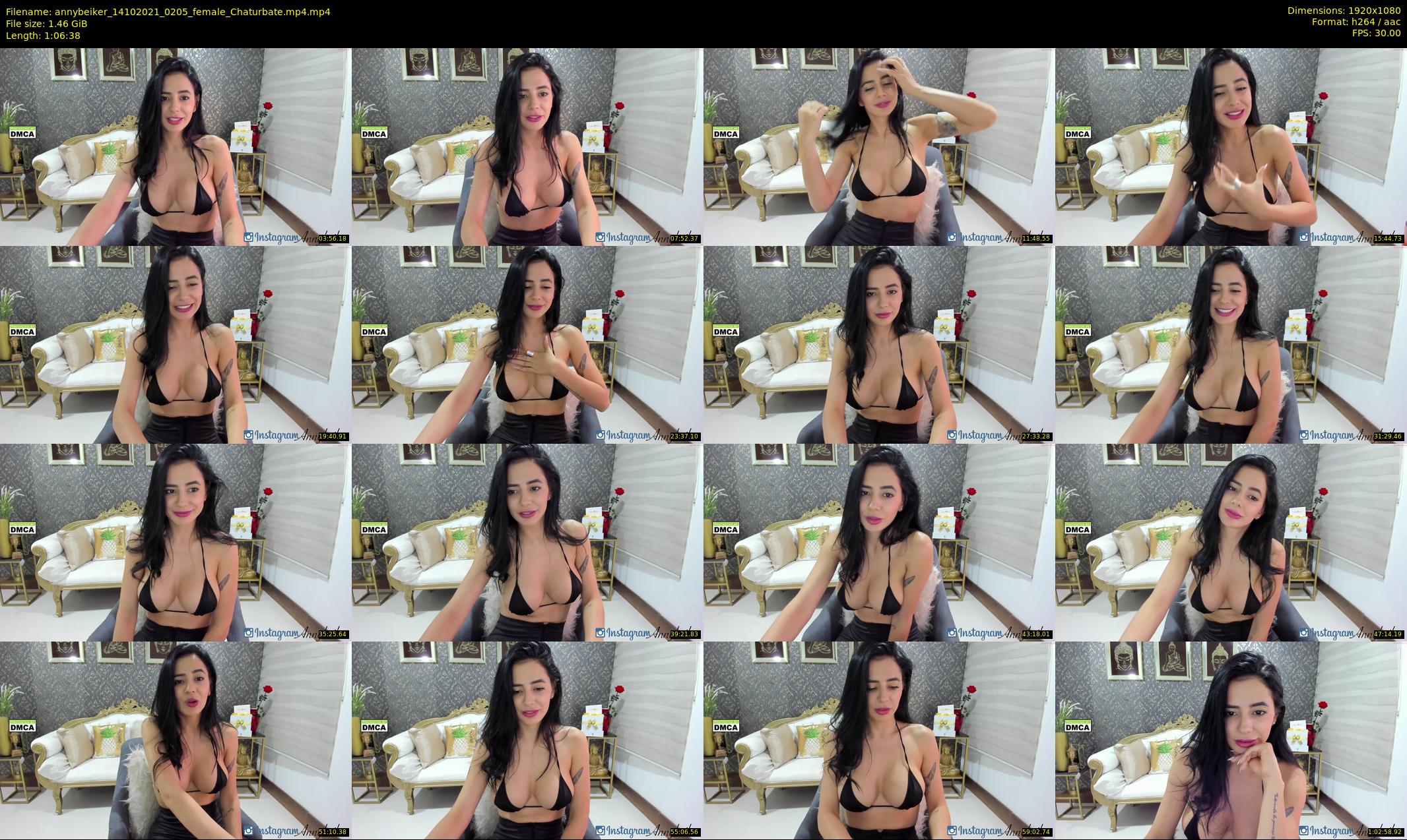 annybeiker — 67 minute Chaturbate female cam show recording, 1080p, Oct 14, 2021
