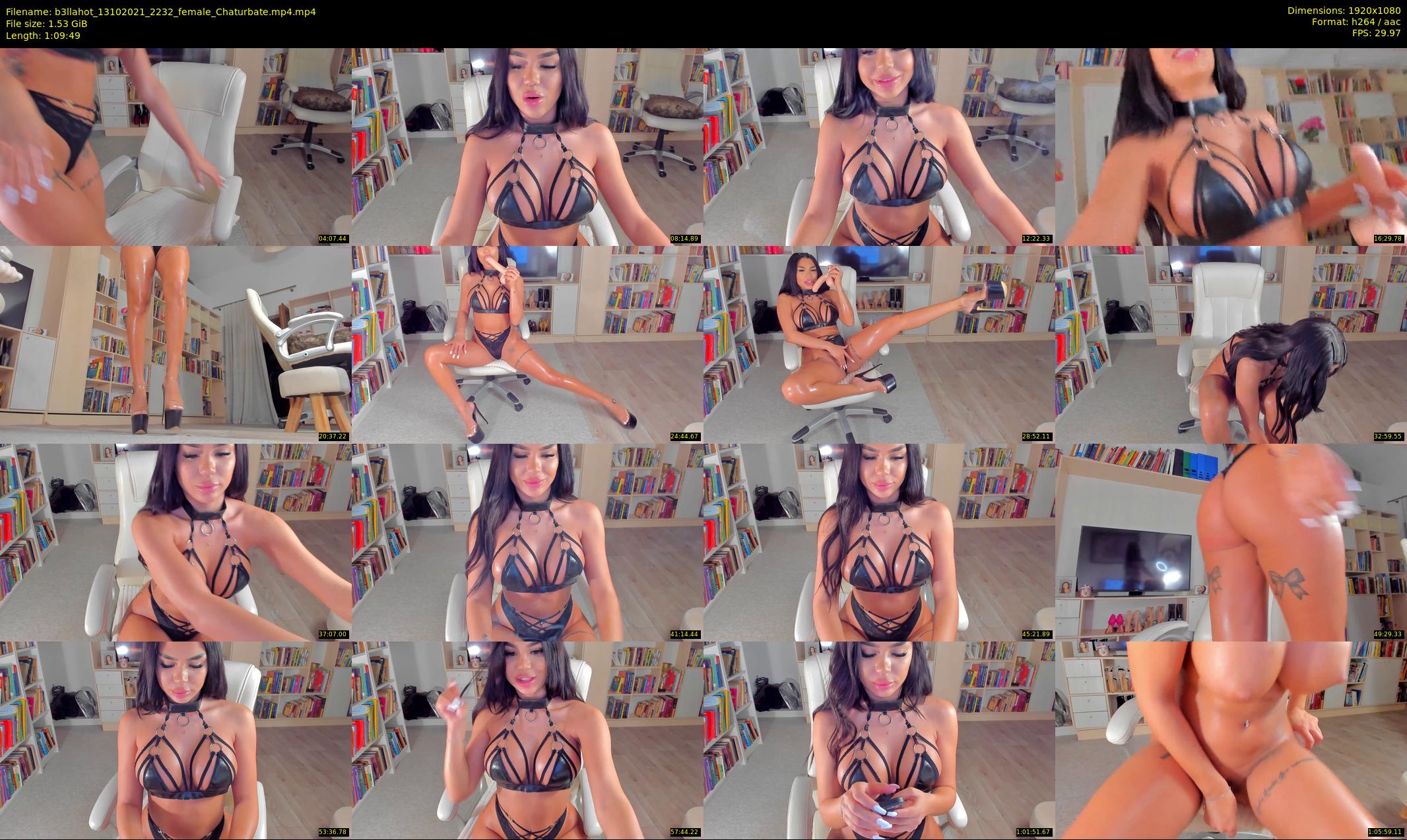 b3llahot — 70 minute Chaturbate female cam show recording, 1080p, Oct 13, 2021