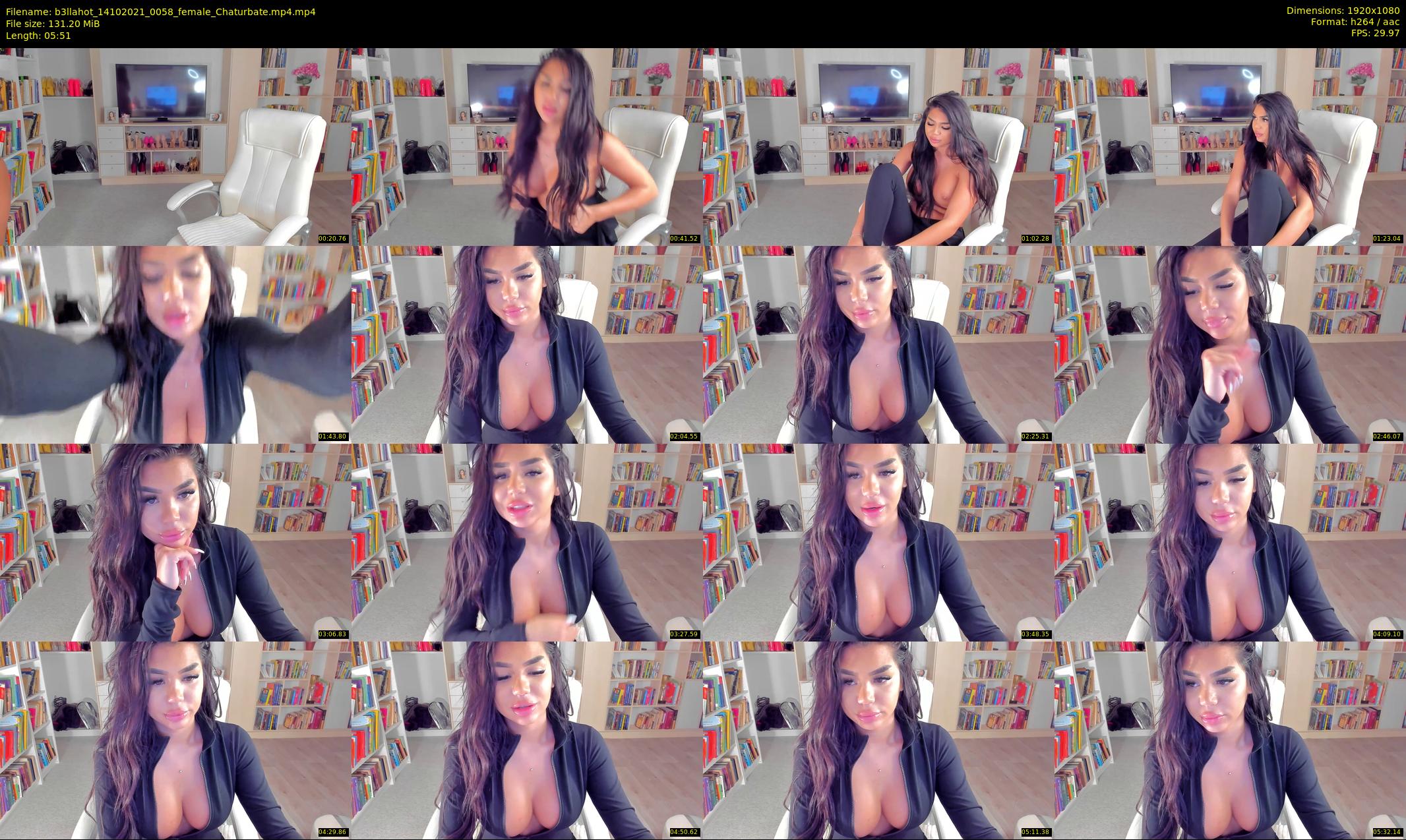 b3llahot — 6 minute Chaturbate female cam show recording, 1080p, Oct 14, 2021
