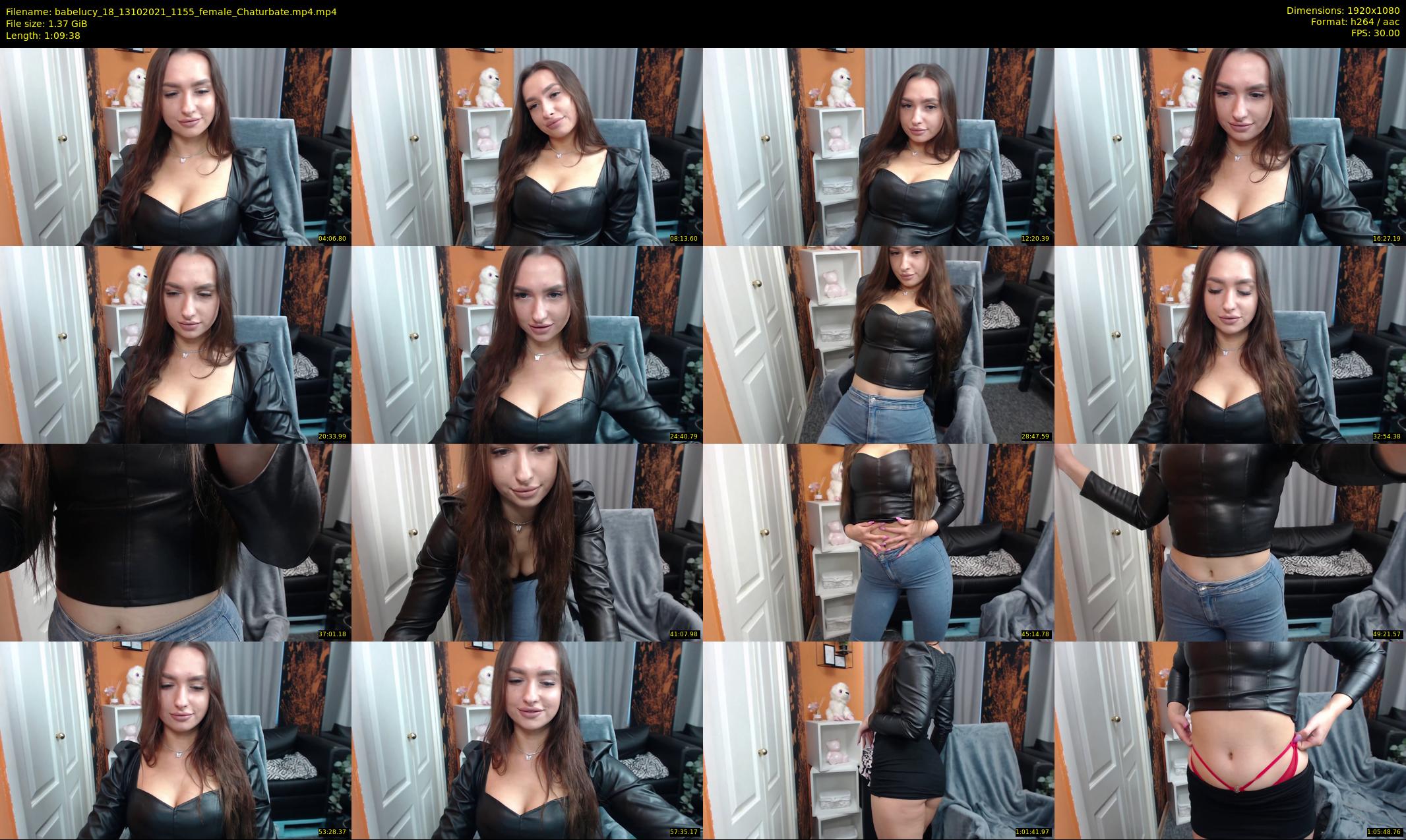 babelucy_18 — 70 minute Chaturbate female cam show recording, 1080p, Oct 13, 2021