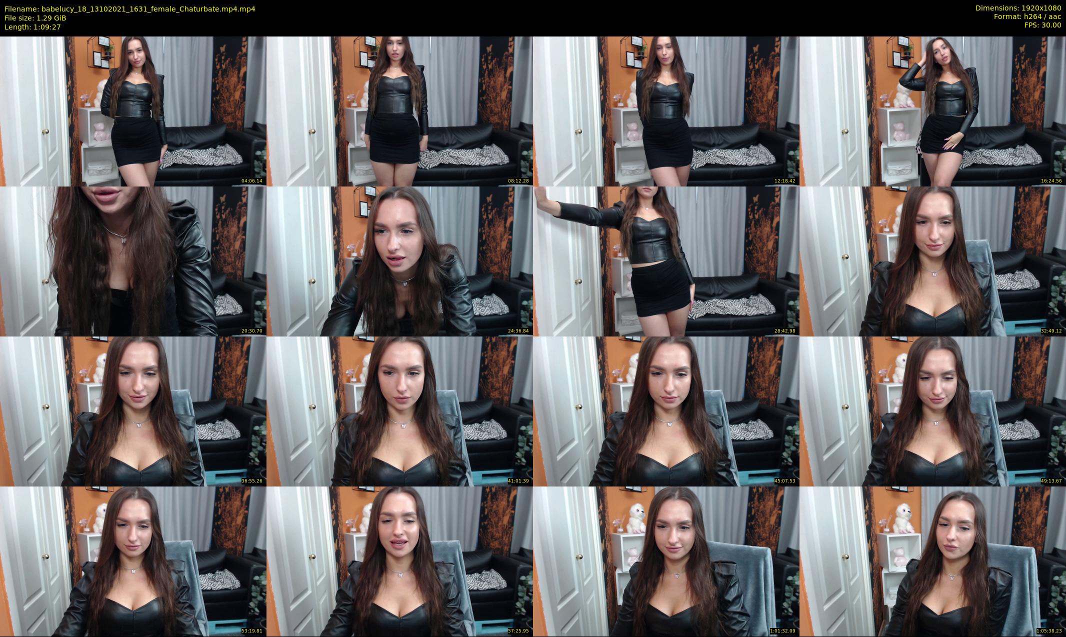 babelucy_18 — 70 minute Chaturbate female cam show recording, 1080p, Oct 13, 2021