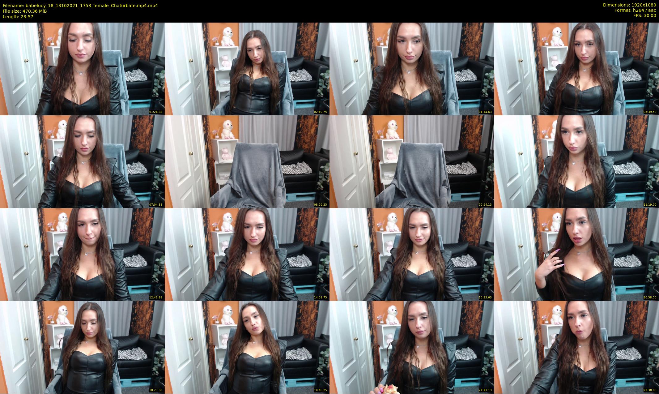 babelucy_18 — 24 minute Chaturbate female cam show recording, 1080p, Oct 13, 2021