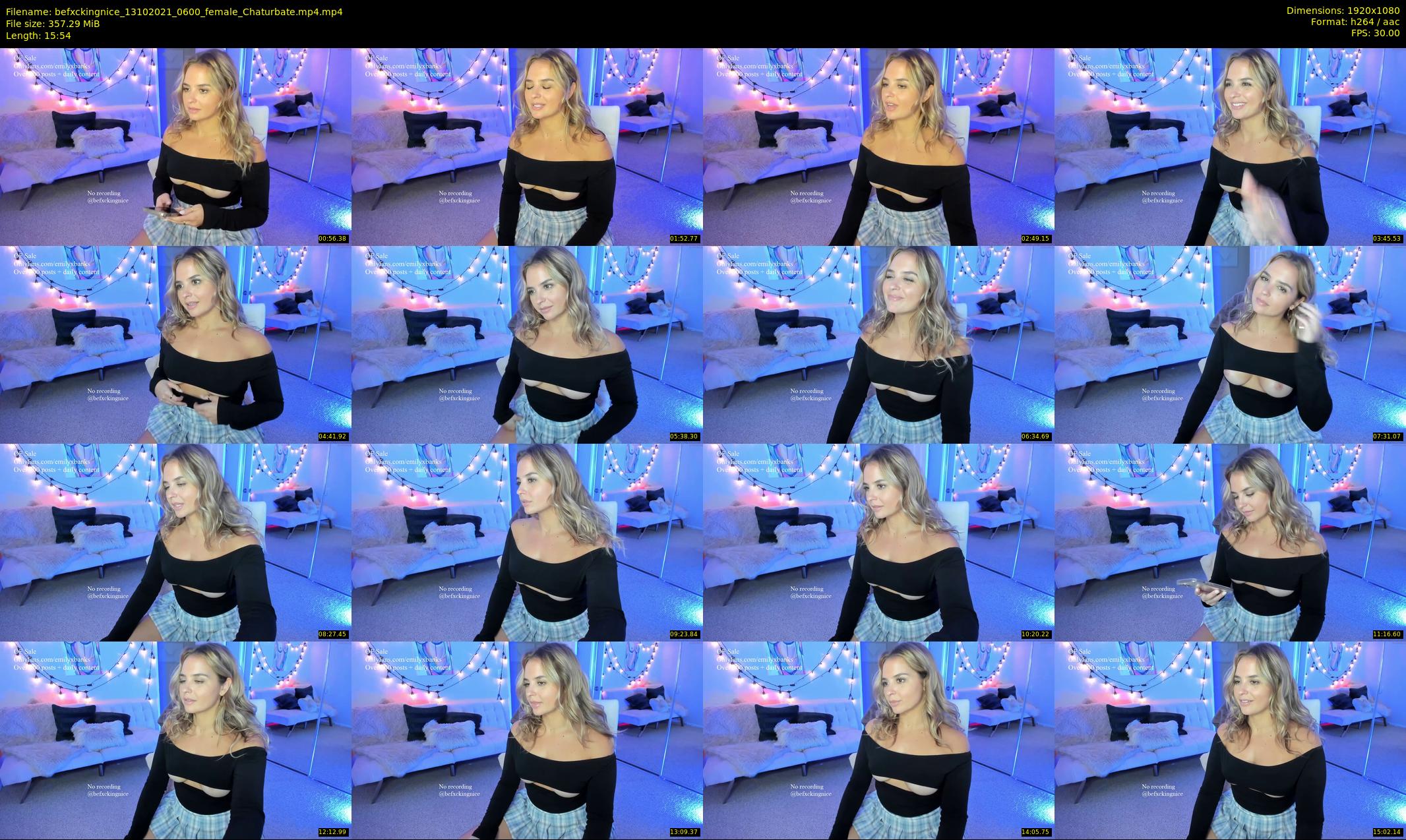 befxckingnice — 16 minute Chaturbate female cam show recording, 1080p, Oct 13, 2021