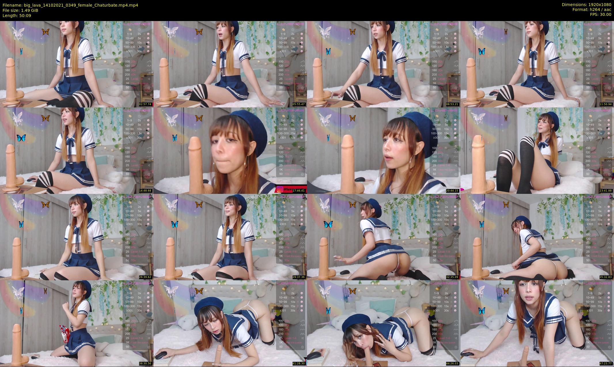 big_lava — 51 minute Chaturbate female cam show recording, 1080p, Oct 14, 2021