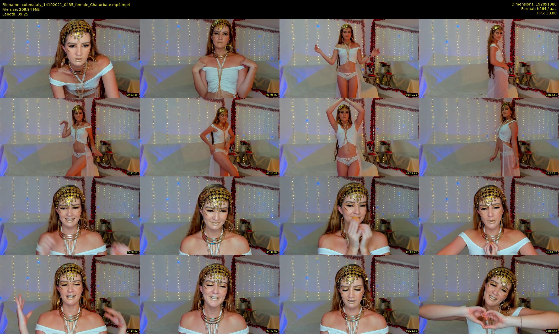 cutenataly — 10 minute Chaturbate female cam show recording, 1080p, Oct 14, 2021