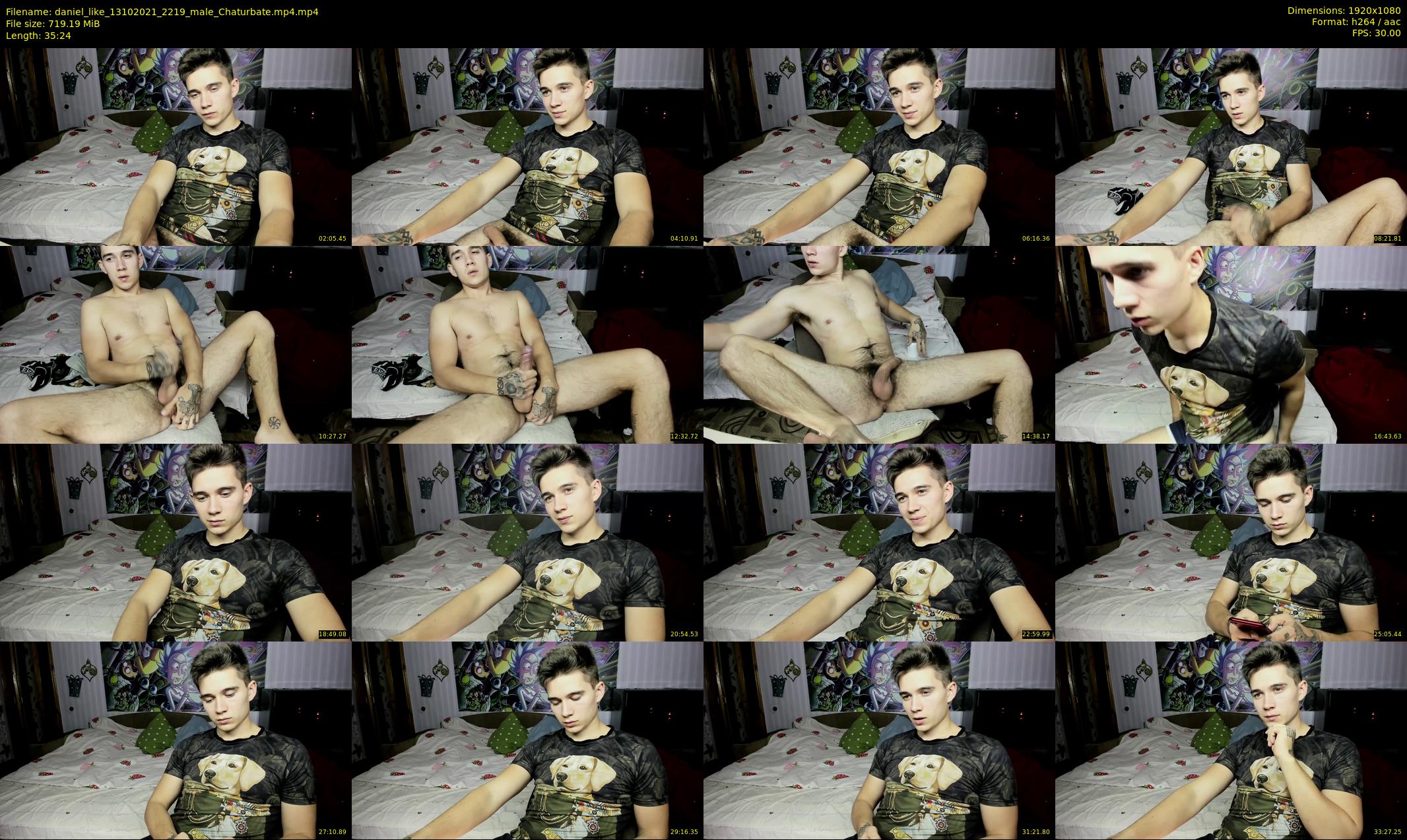 daniel_like — 36 minute Chaturbate male cam show recording, 1080p, Oct 13, 2021