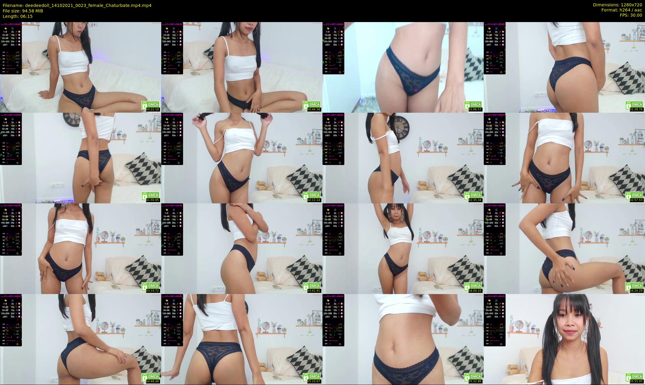 deedeedoll — 7 minute Chaturbate female cam show recording, 720p, Oct 14, 2021