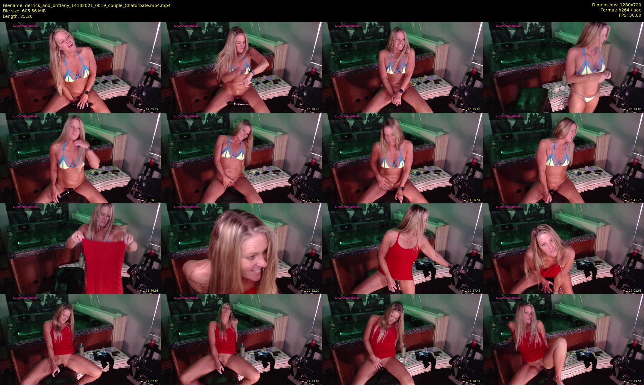 derrick_and_brittany — 36 minute Chaturbate couple cam show recording, 720p, Oct 14, 2021