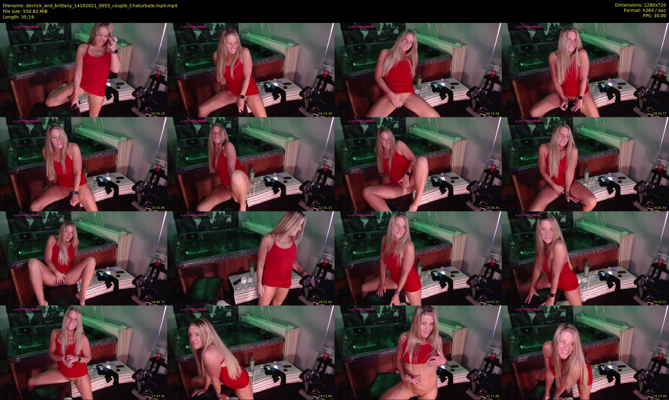 derrick_and_brittany — 36 minute Chaturbate couple cam show recording, 720p, Oct 14, 2021