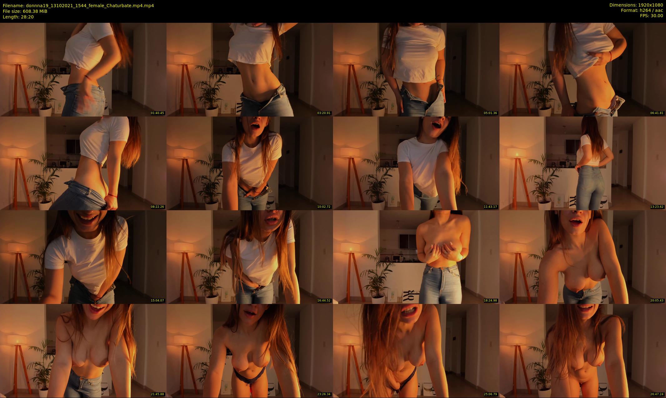 donnna19 — 29 minute Chaturbate female cam show recording, 1080p, Oct 13, 2021
