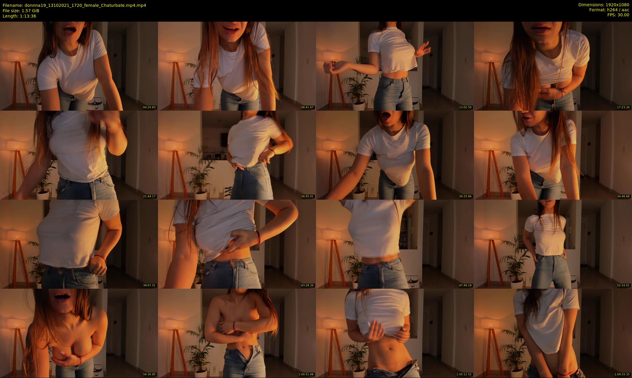 donnna19 — 74 minute Chaturbate female cam show recording, 1080p, Oct 13, 2021