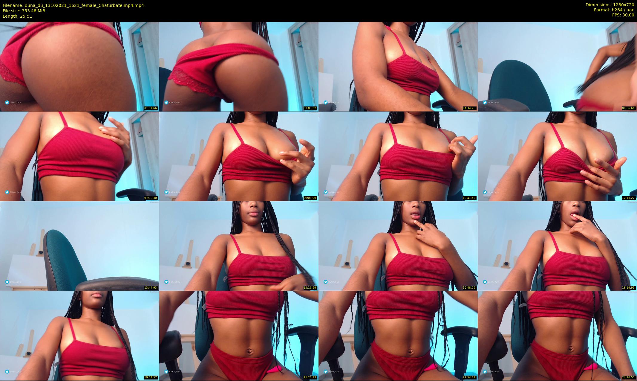 duna_du — 26 minute Chaturbate female cam show recording, 720p, Oct 13, 2021