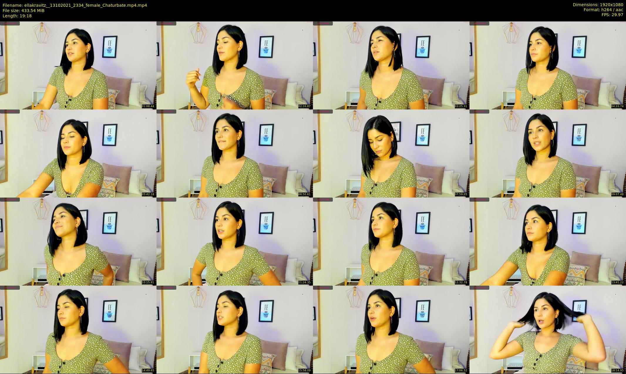 ellakravitz_ — 20 minute Chaturbate female cam show recording, 1080p, Oct 13, 2021
