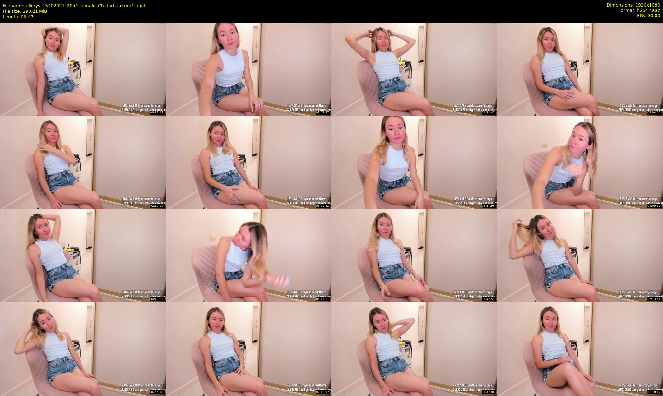 ellcrys — 9 minute Chaturbate couple cam show recording, 1080p, Oct 13, 2021