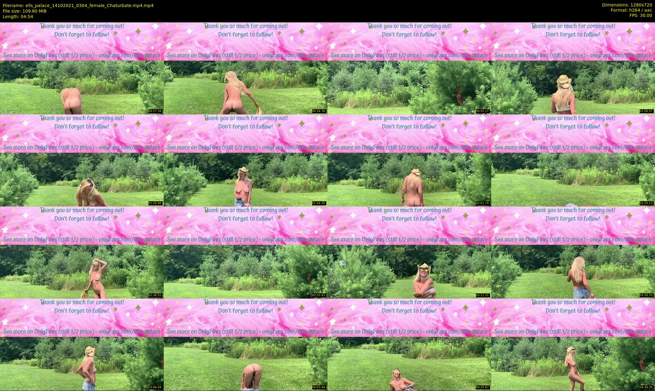ells_palace — 5 minute Chaturbate female cam show recording, 720p, Oct 14, 2021