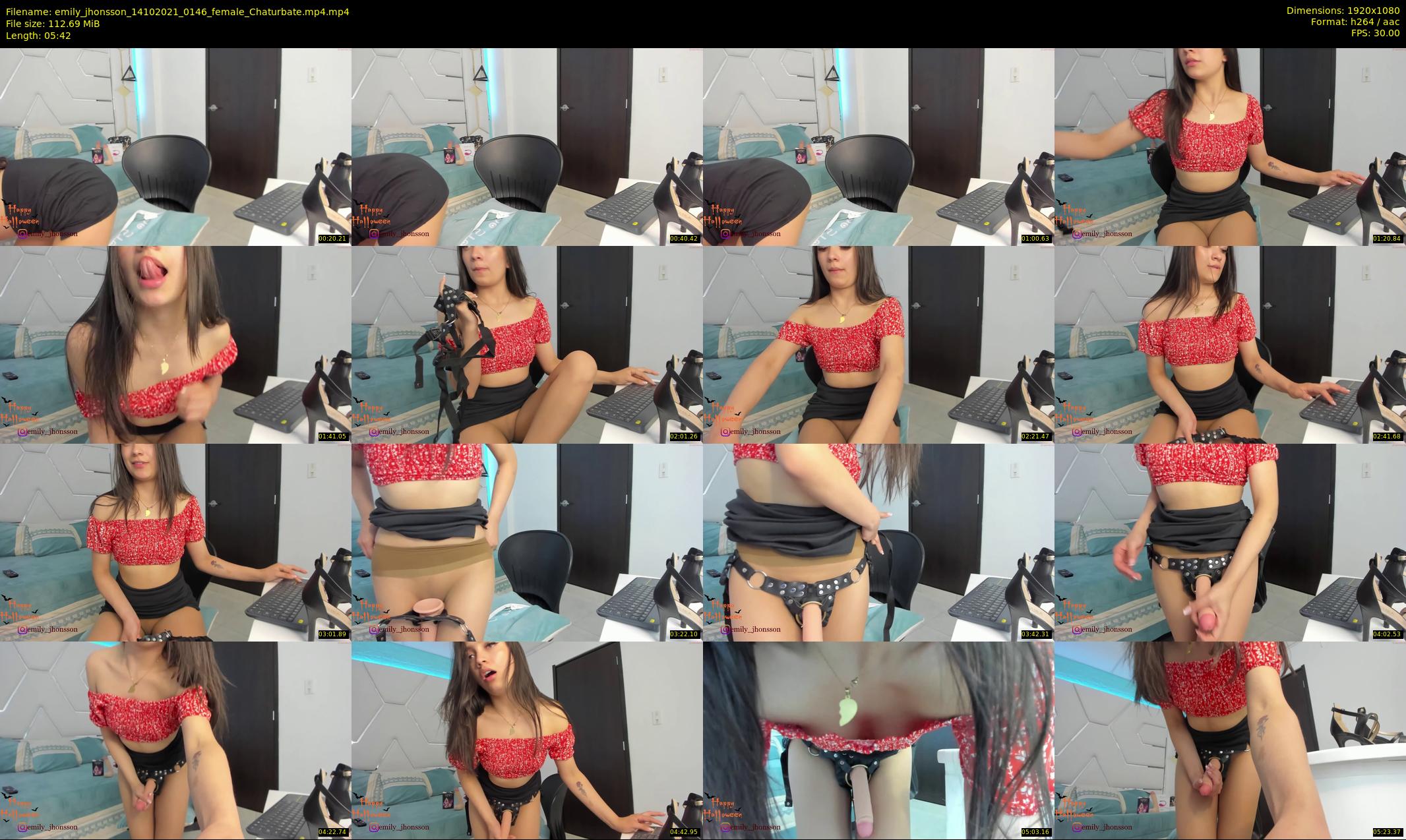 emily_jhonsson — 6 minute Chaturbate female cam show recording, 1080p, Oct 14, 2021