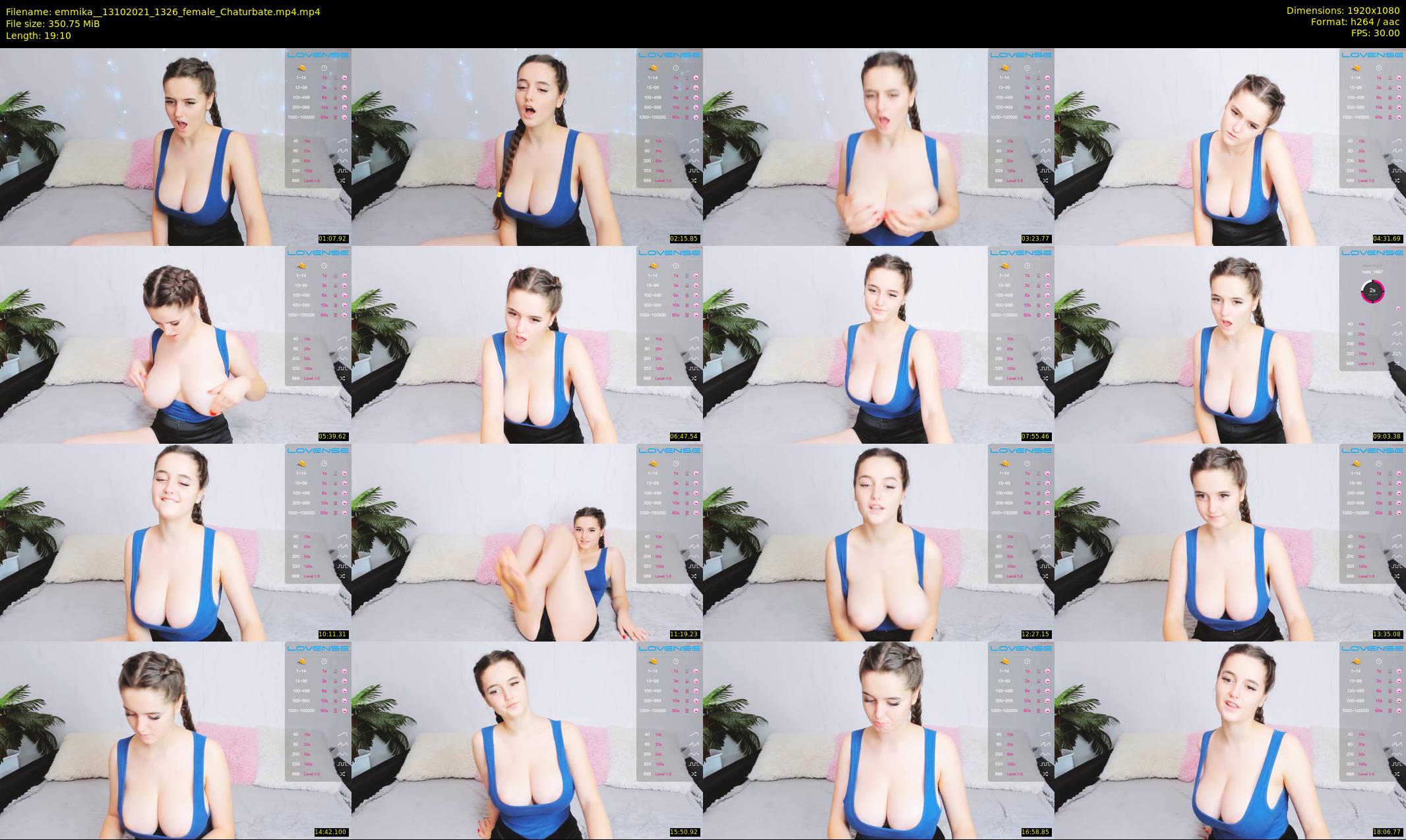 emmika_ — 20 minute Chaturbate female cam show recording, 1080p, Oct 13, 2021