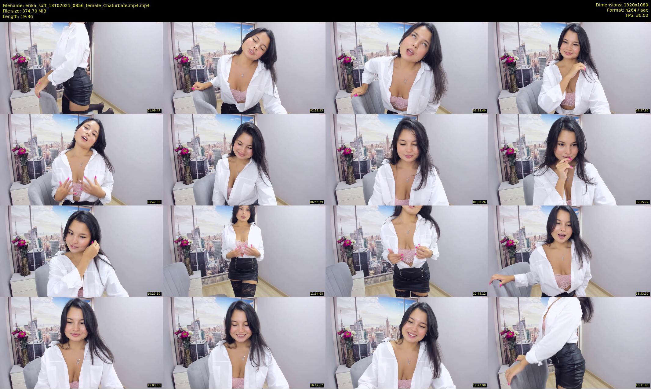 erika_soft — 20 minute Chaturbate female cam show recording, 1080p, Oct 13, 2021