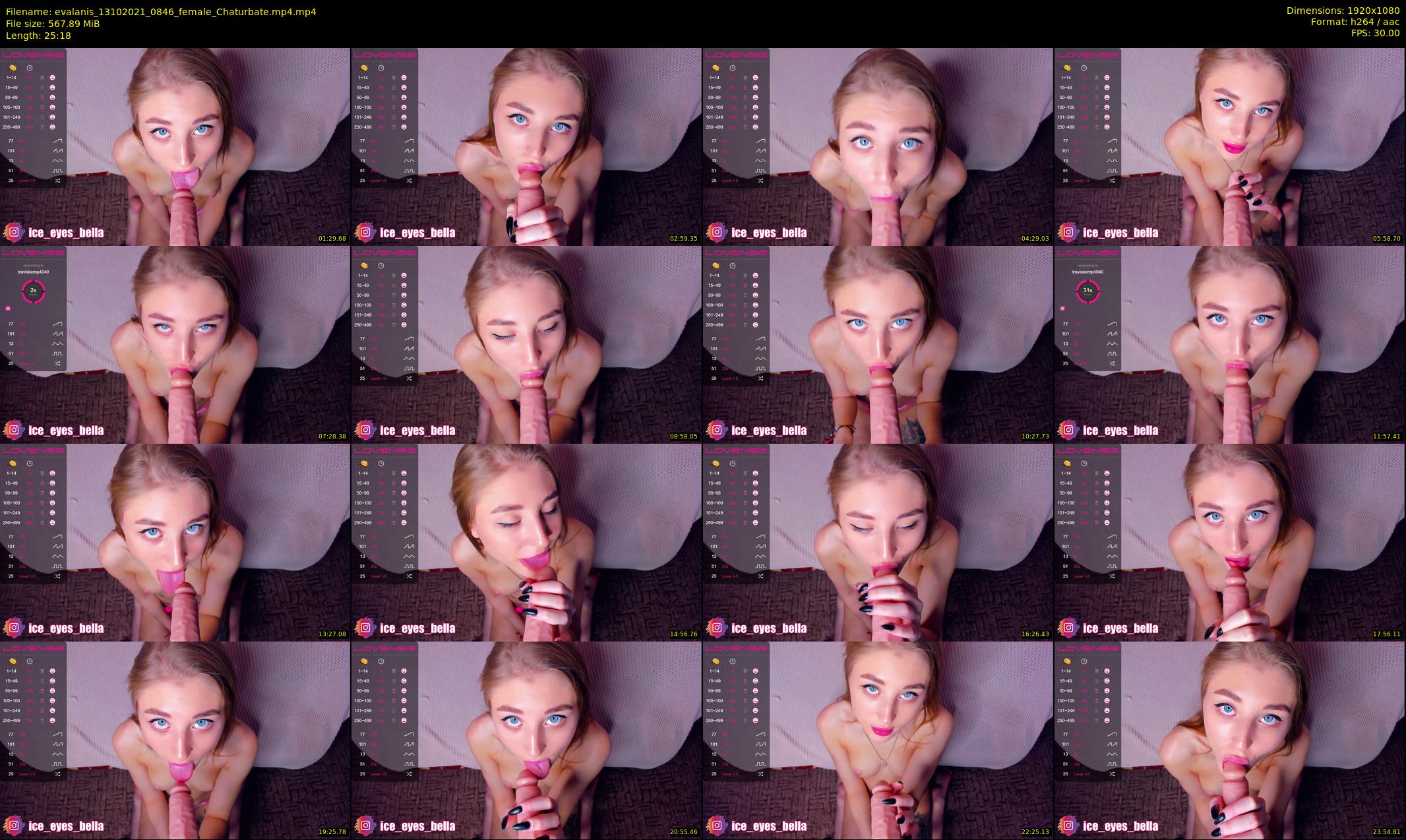 evalanis — 26 minute Chaturbate couple cam show recording, 1080p, Oct 13, 2021