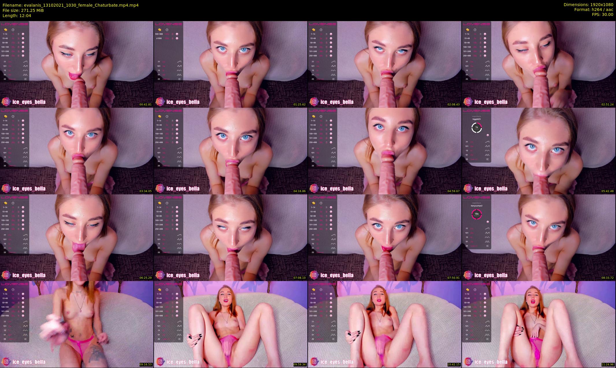 evalanis — 13 minute Chaturbate couple cam show recording, 1080p, Oct 13, 2021